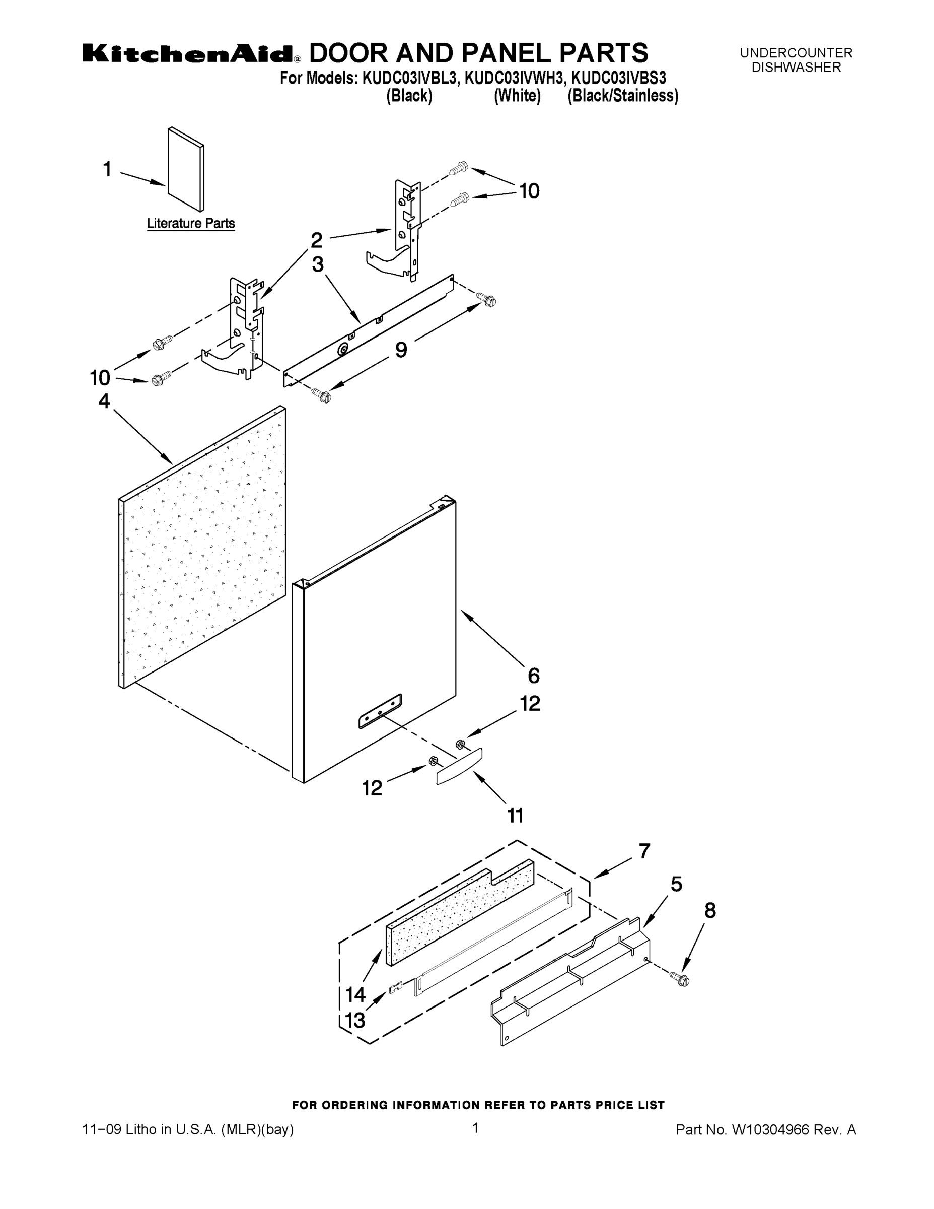 01 - DOOR AND PANEL PARTS