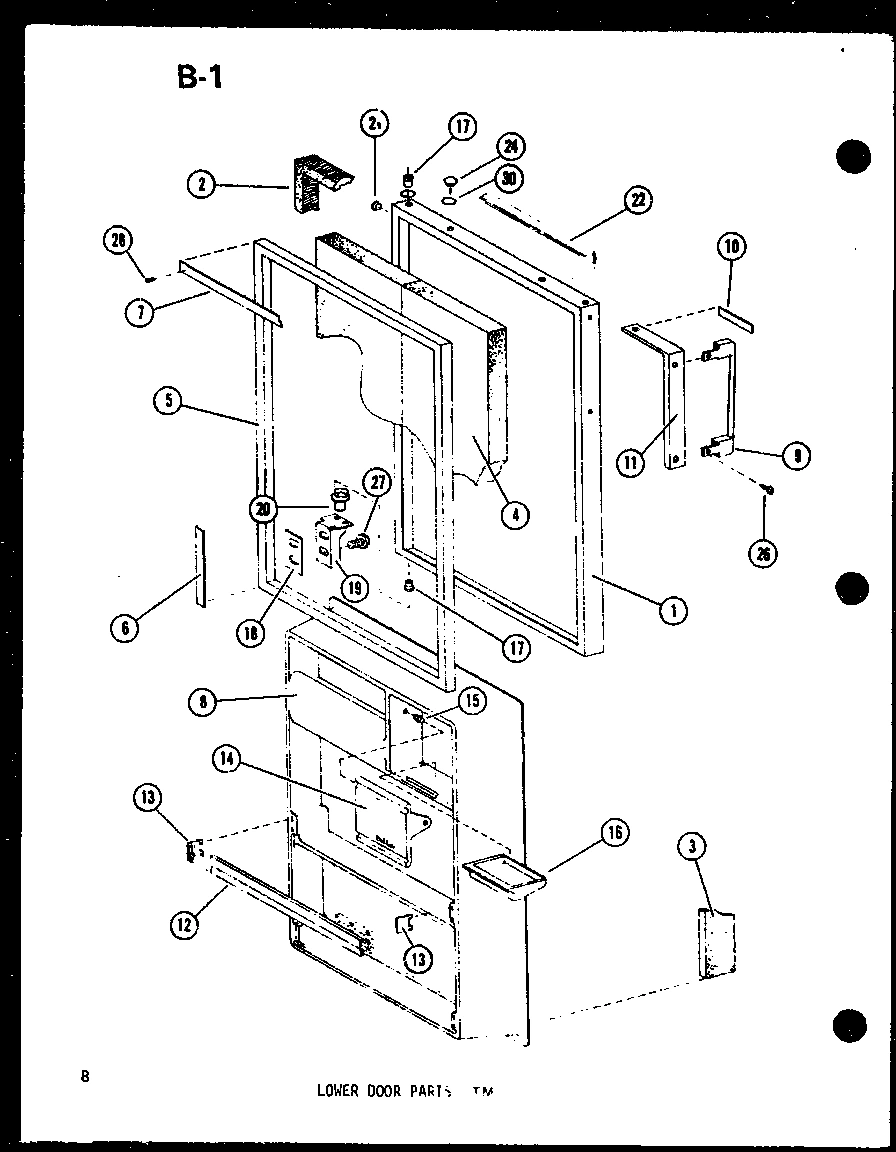 04 - LOWER DOOR PARTS TM