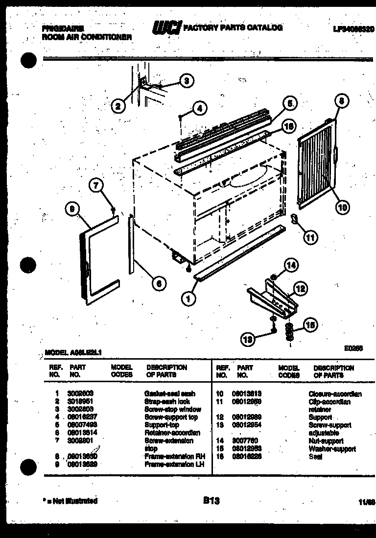 07 - WINDOW MOUNTING PARTS