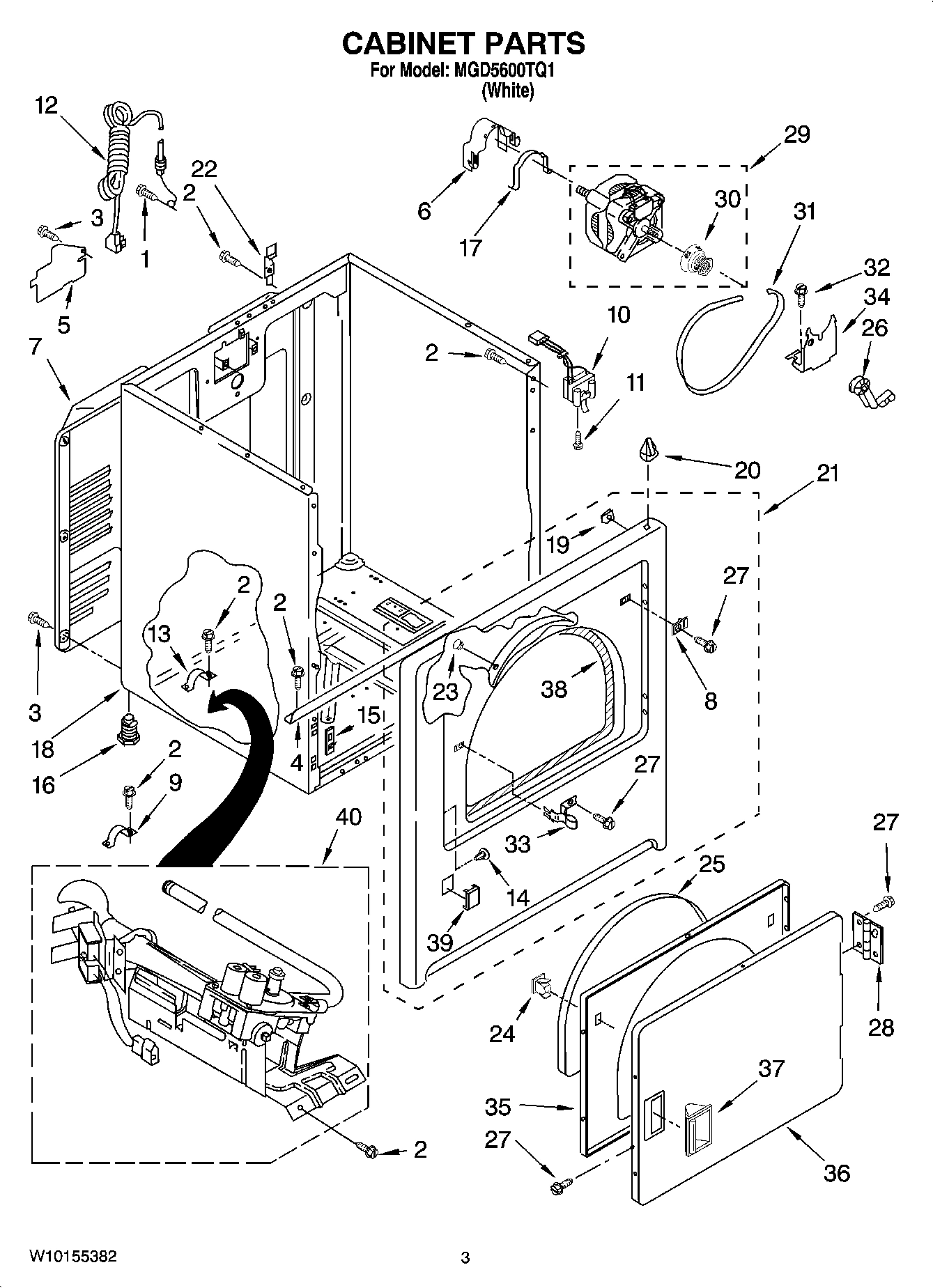 02 - CABINET PARTS