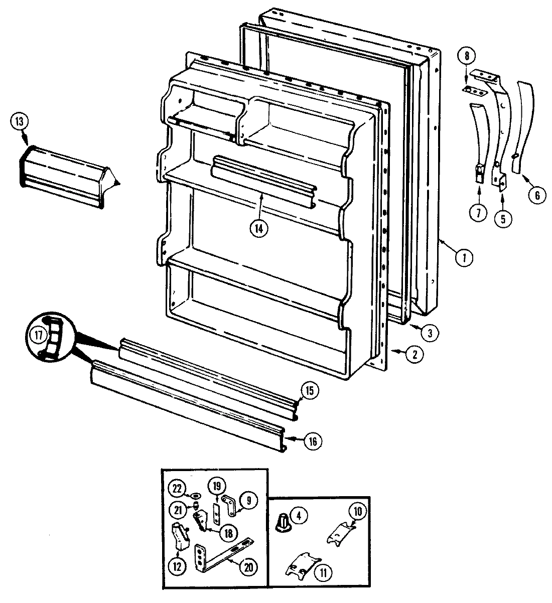 04 - FRESH FOOD DOOR