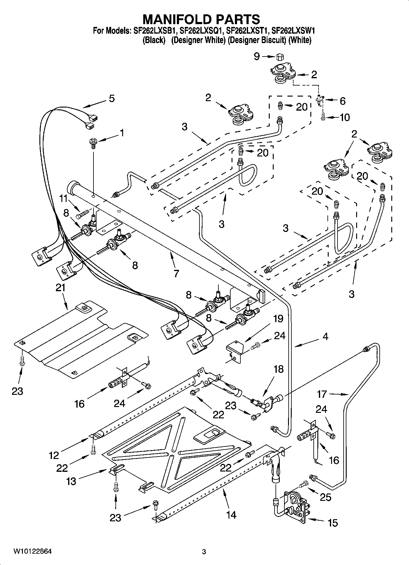 03 - MANIFOLD PARTS