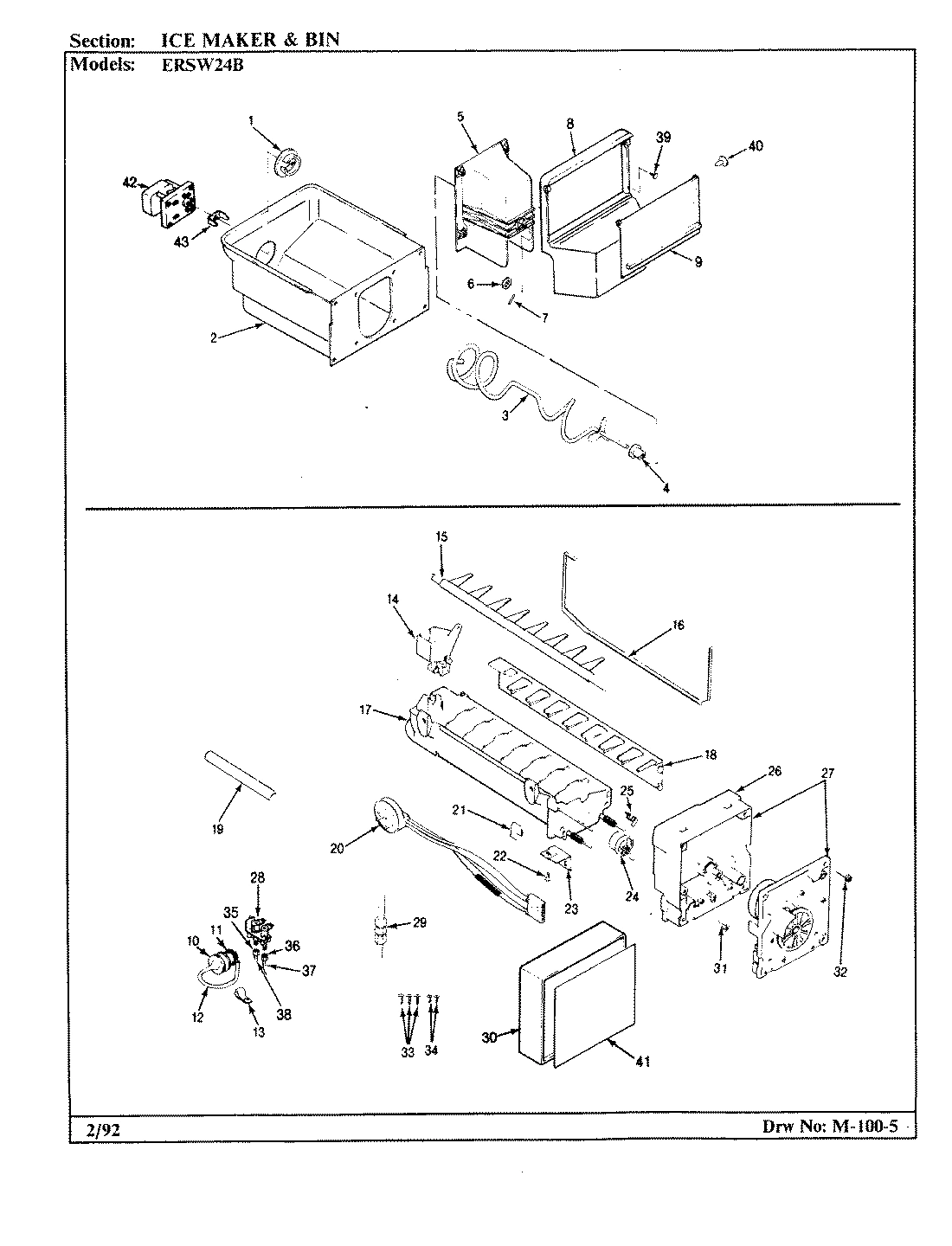 07 - ICE MAKER & BIN