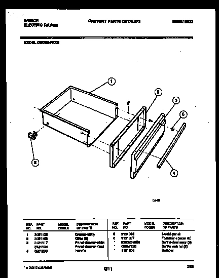 05 - DRAWER PARTS