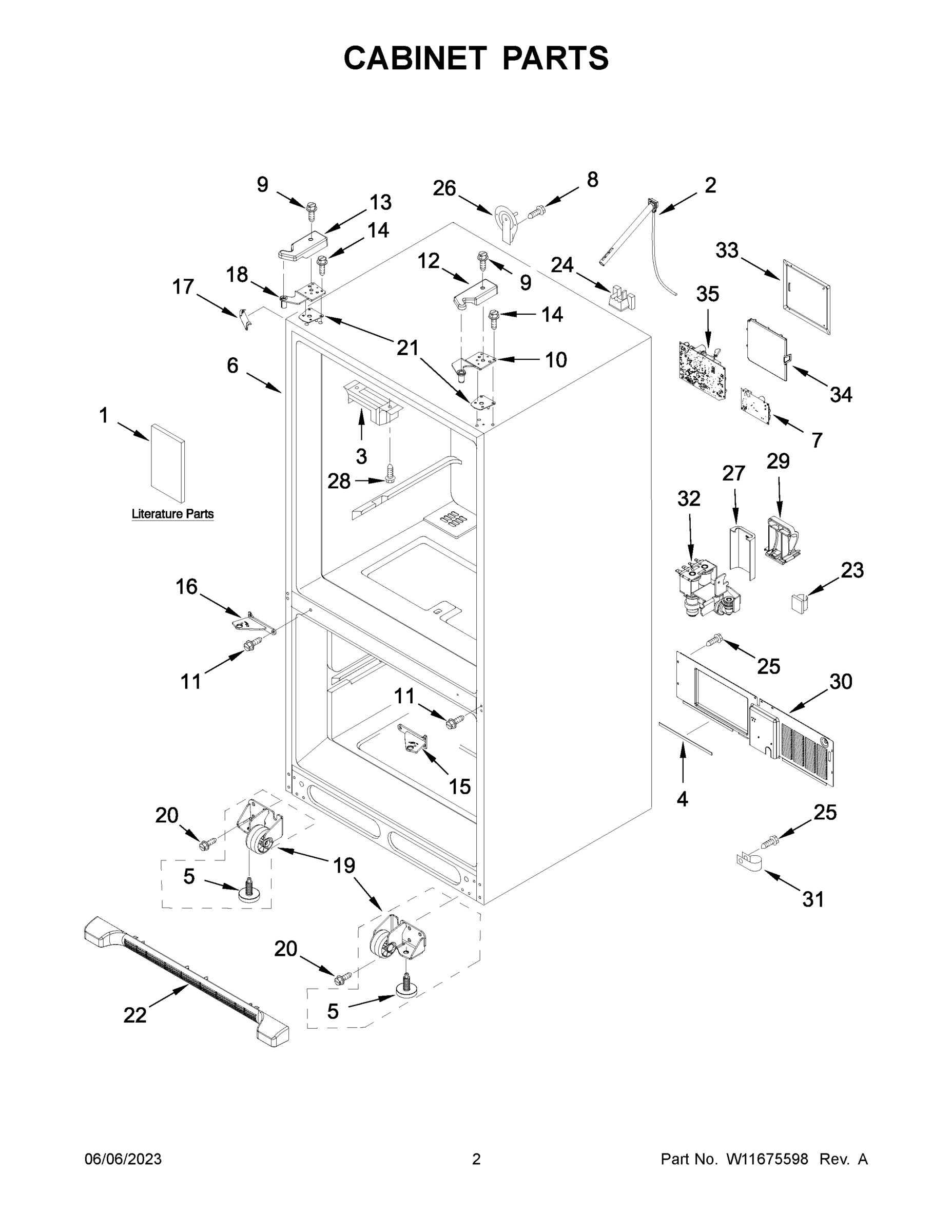 02 - CABINET PARTS