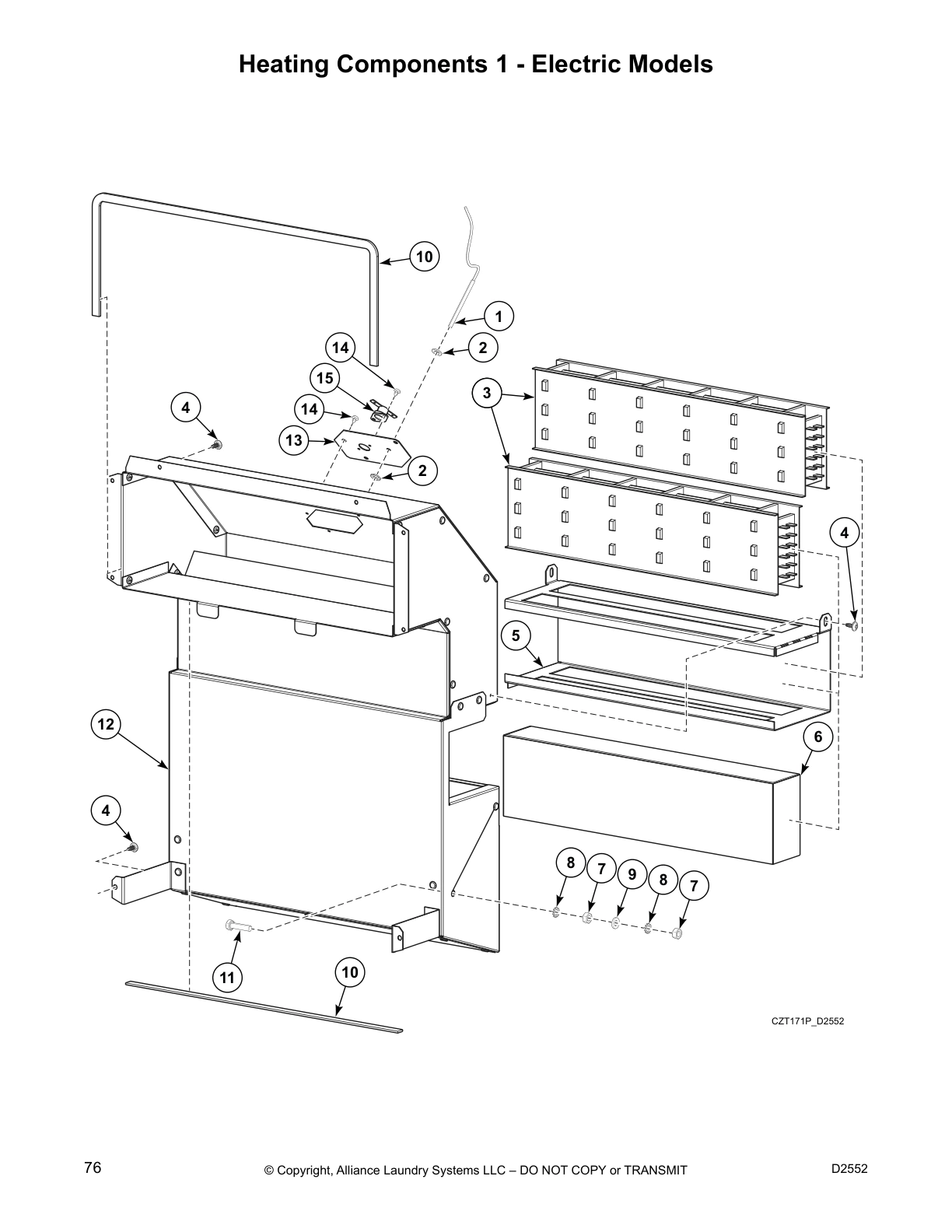 Heating Components 1 - Electric Models