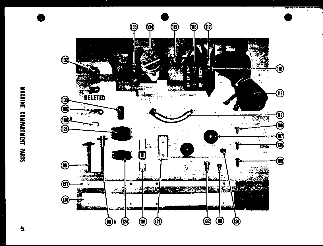 14 - MACHINE COMPARTMENT PARTS