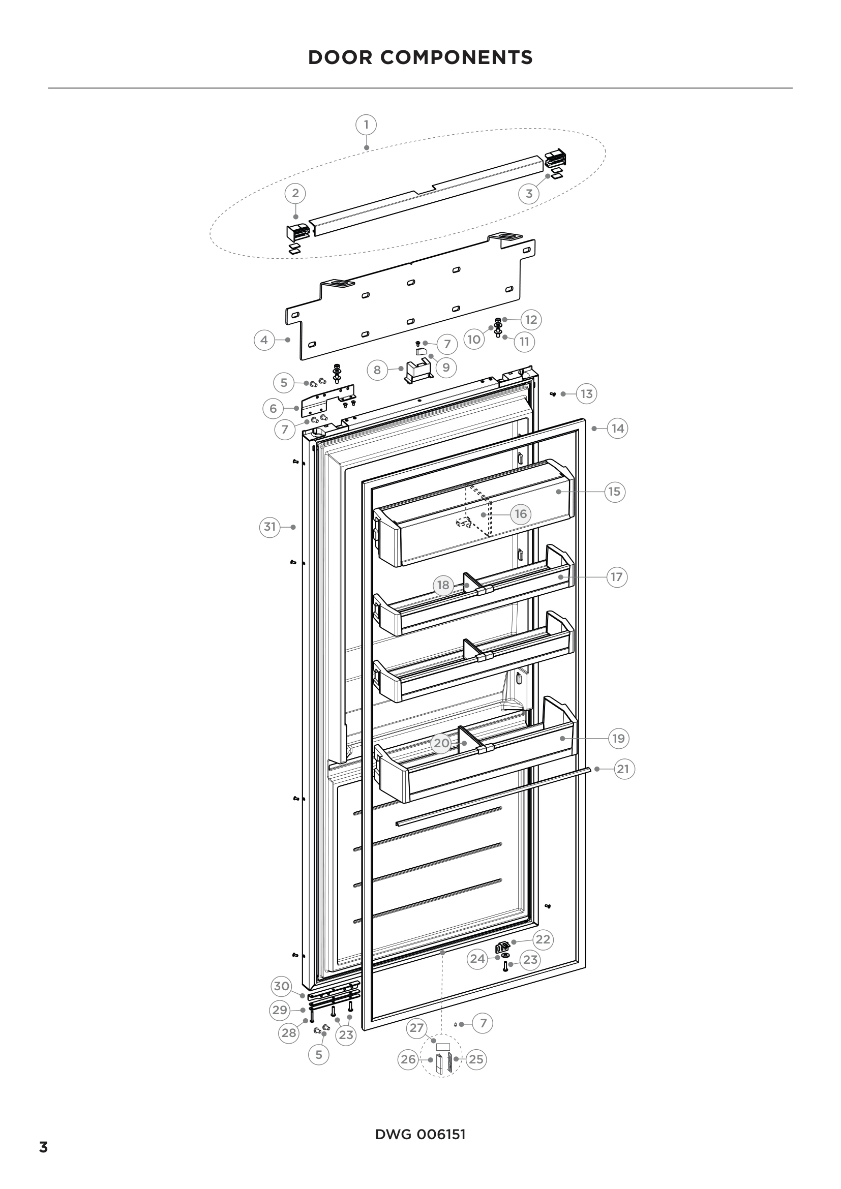 DOOR COMPONENTS