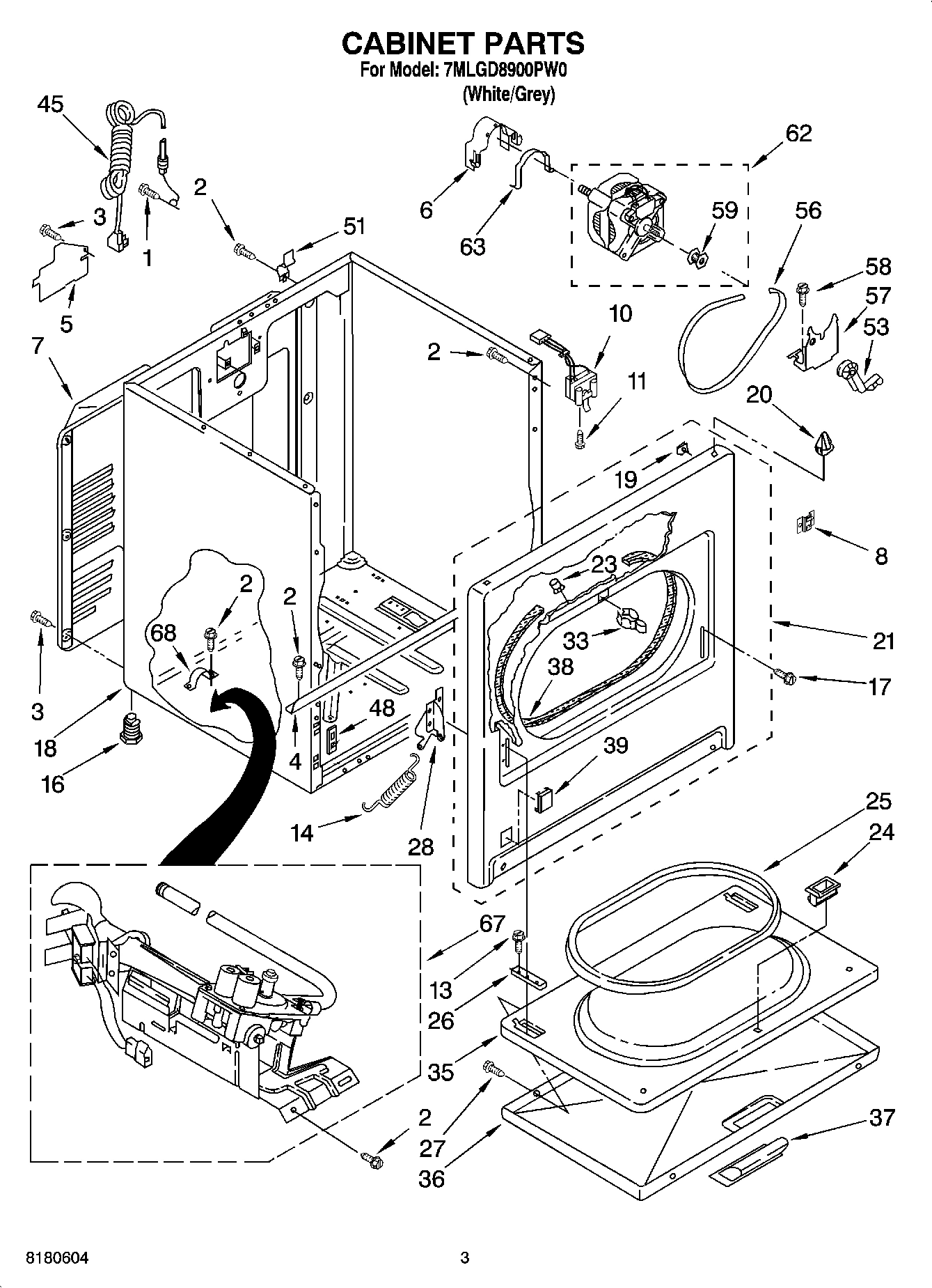 02 - CABINET PARTS