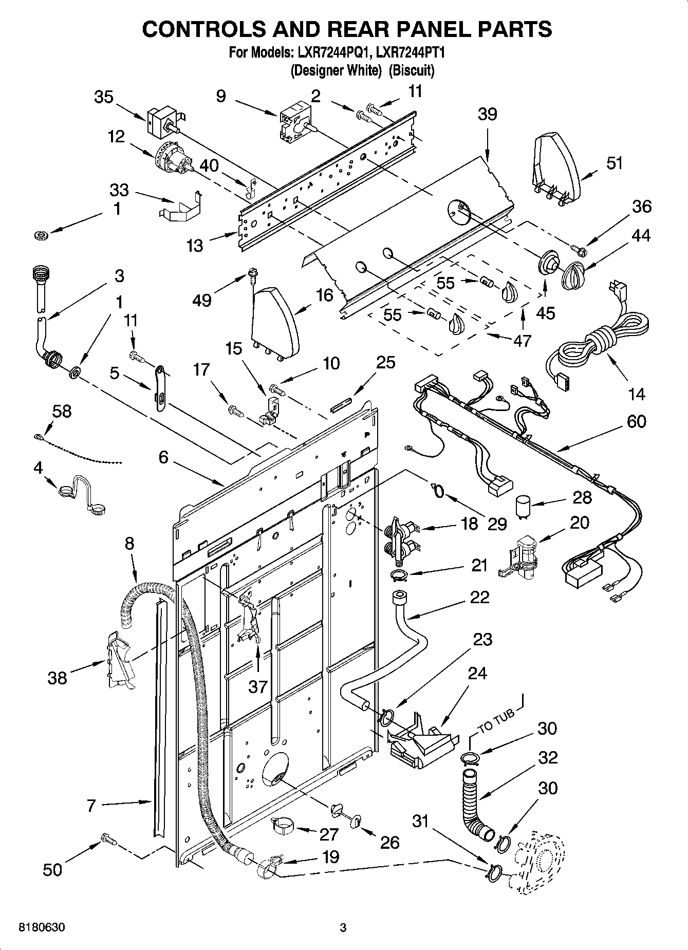 02 - CONTROLS AND REAR PANEL PARTS