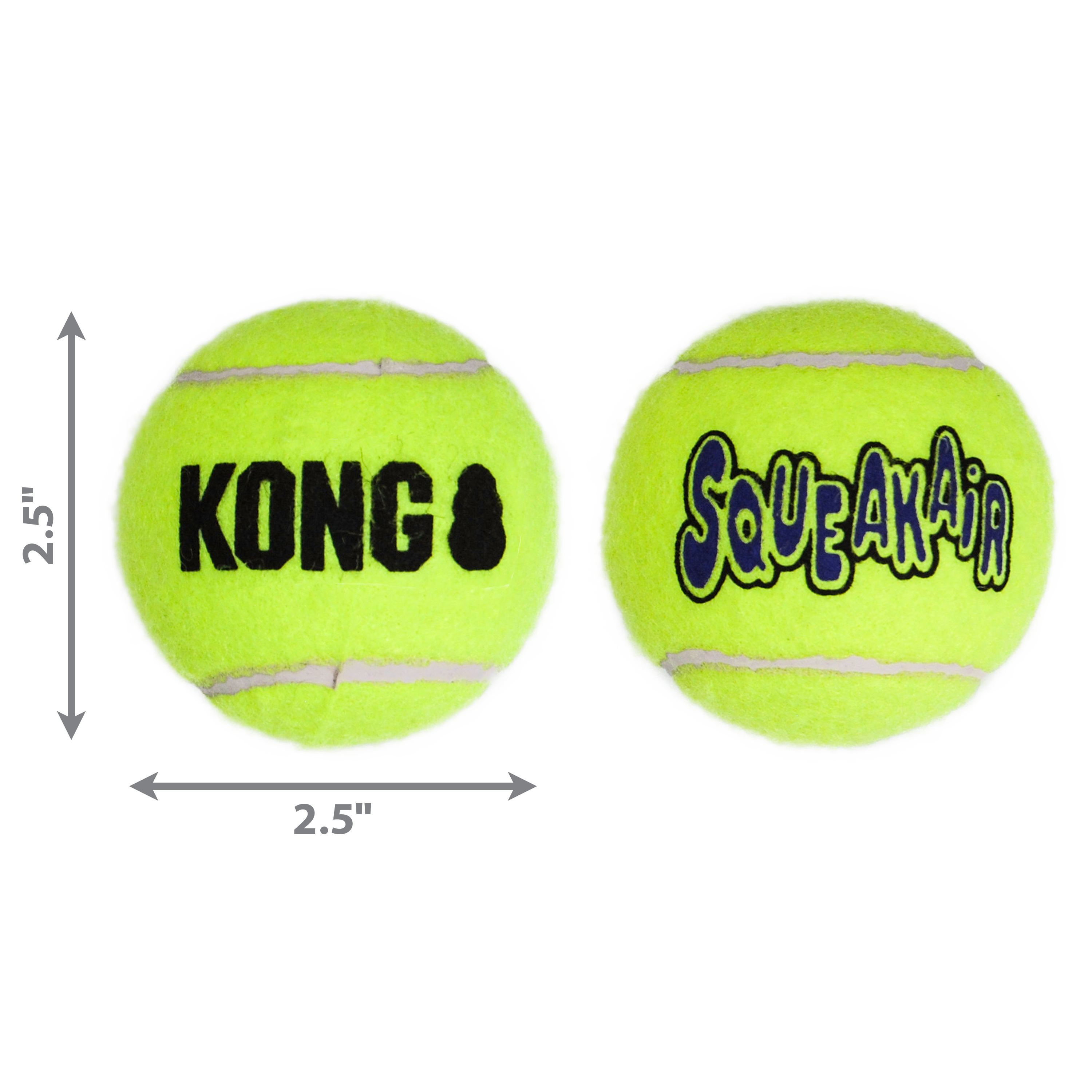 SqueakAir Balls 6-pk dimoffpack product image