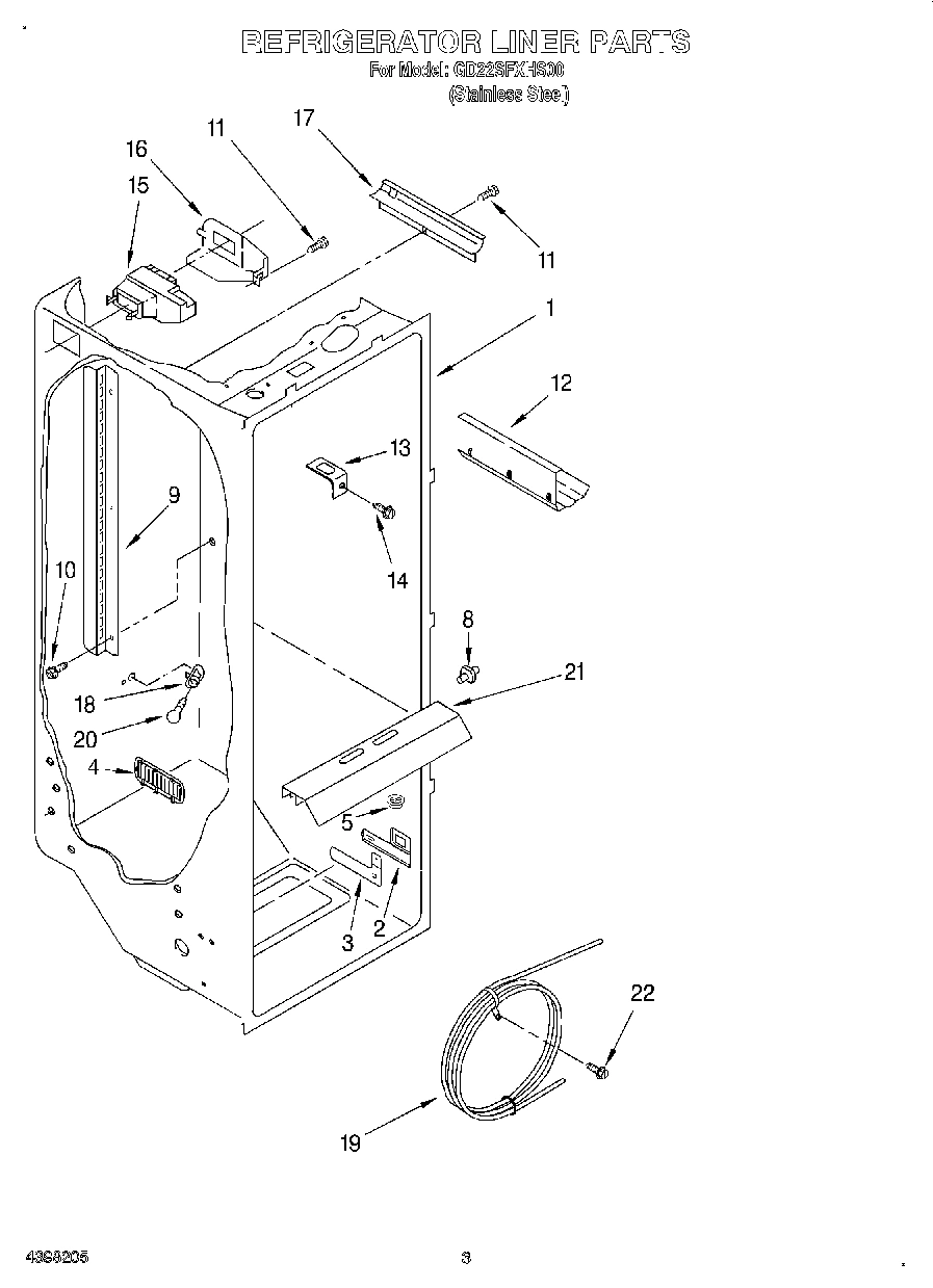 02 - REFRIGERATOR LINER