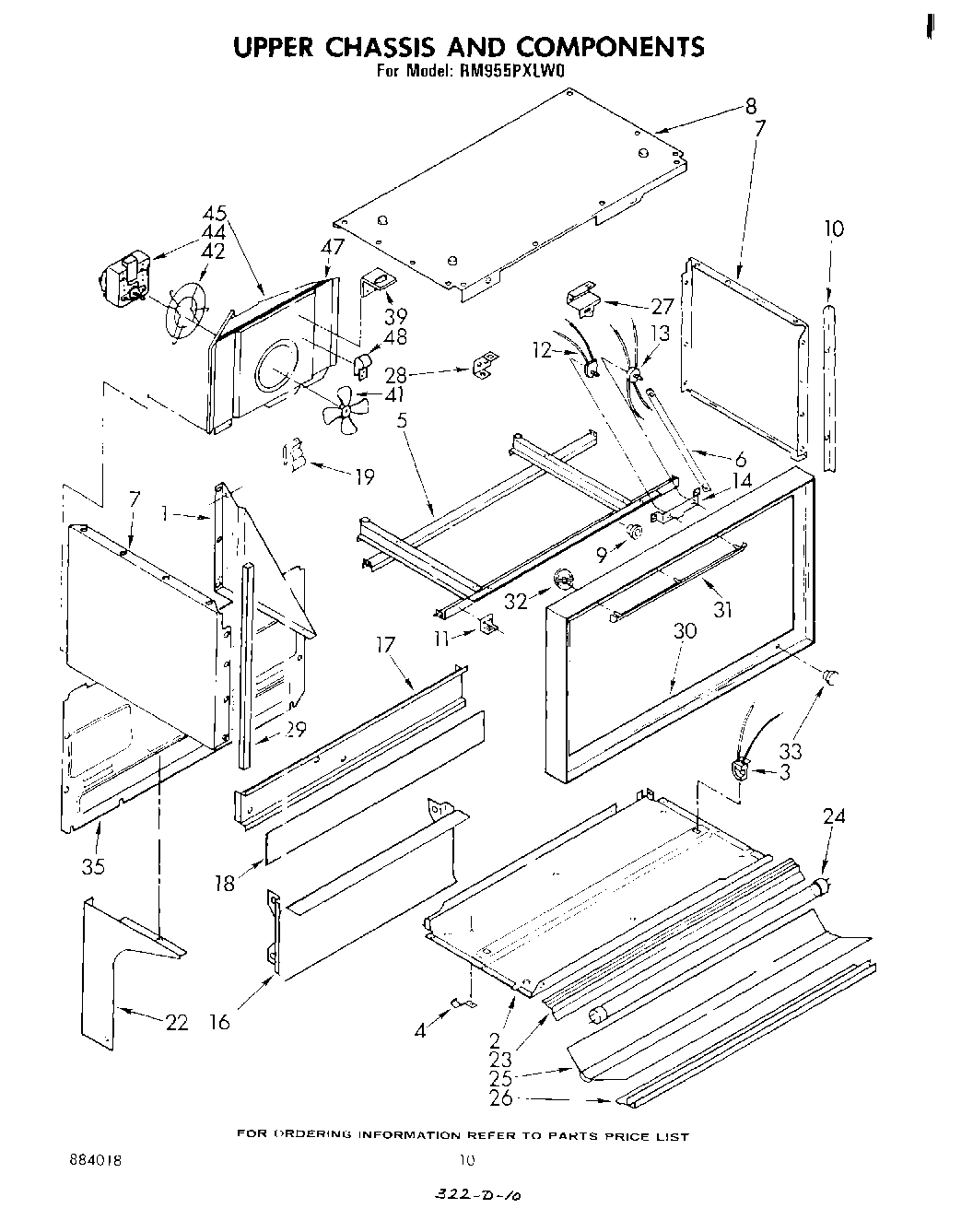 06 - UPPER CHASSIS AND COMPONENTS