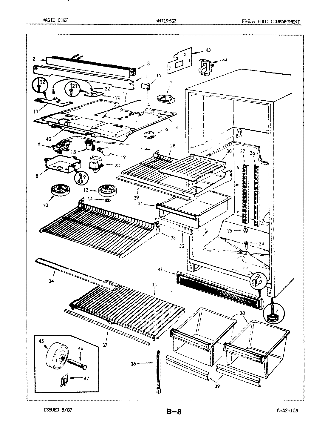 03 - FRESH FOOD COMPARTMENT