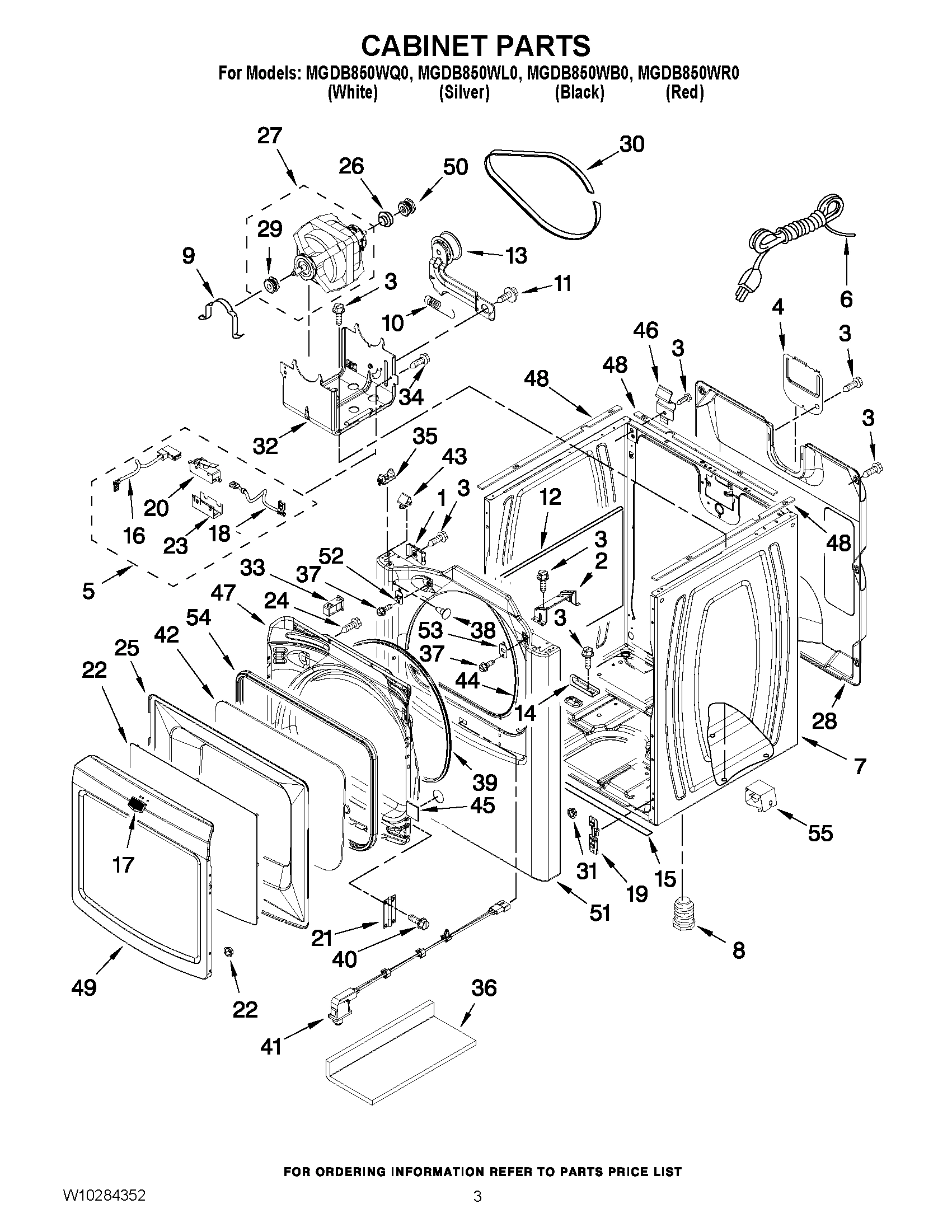 02 - CABINET PARTS