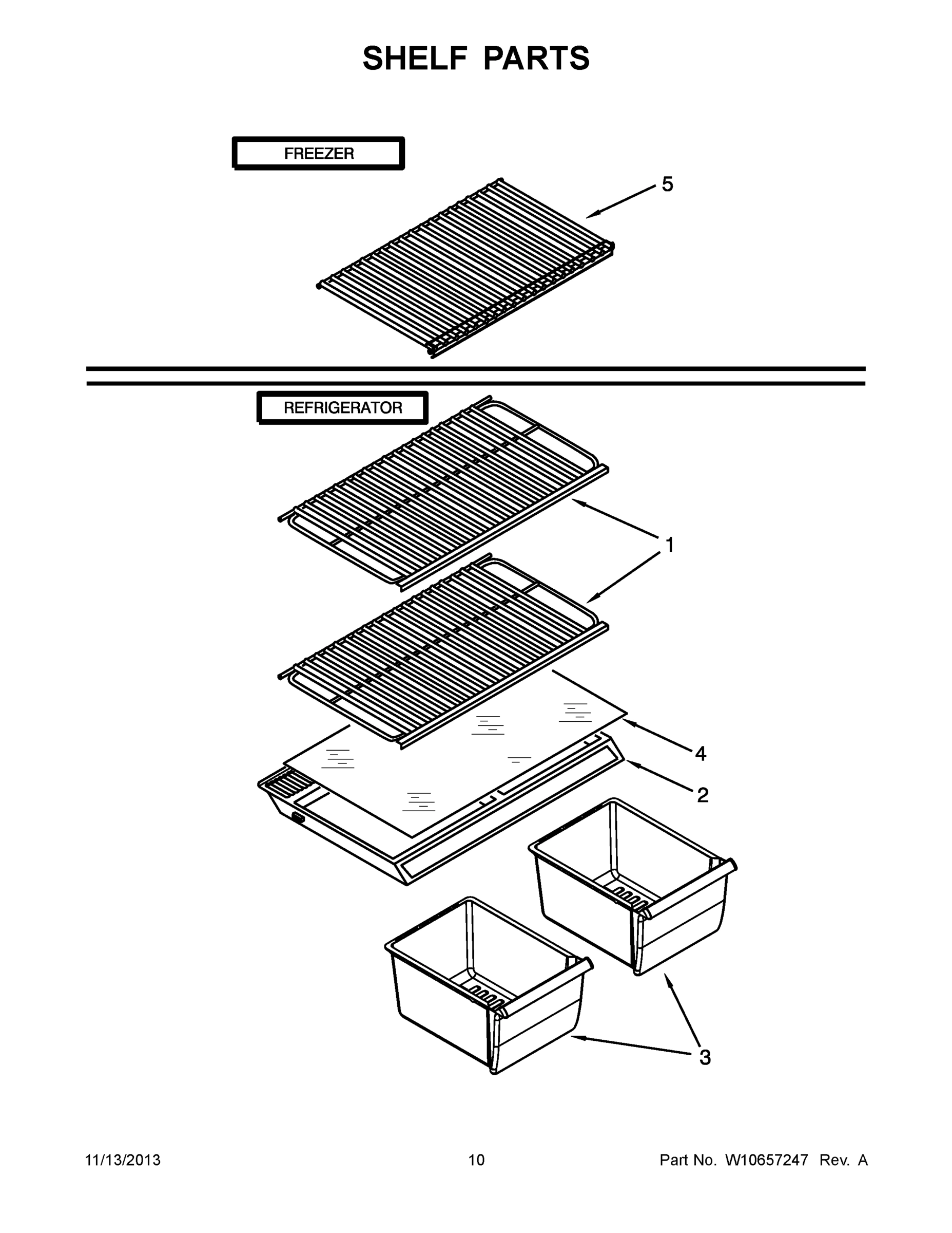 06 - SHELF PARTS