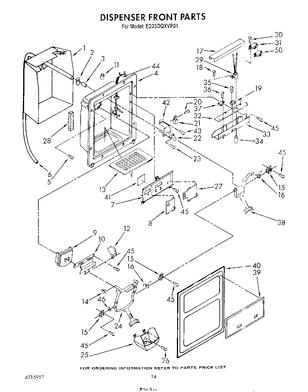09 - DISPENSER FRONT