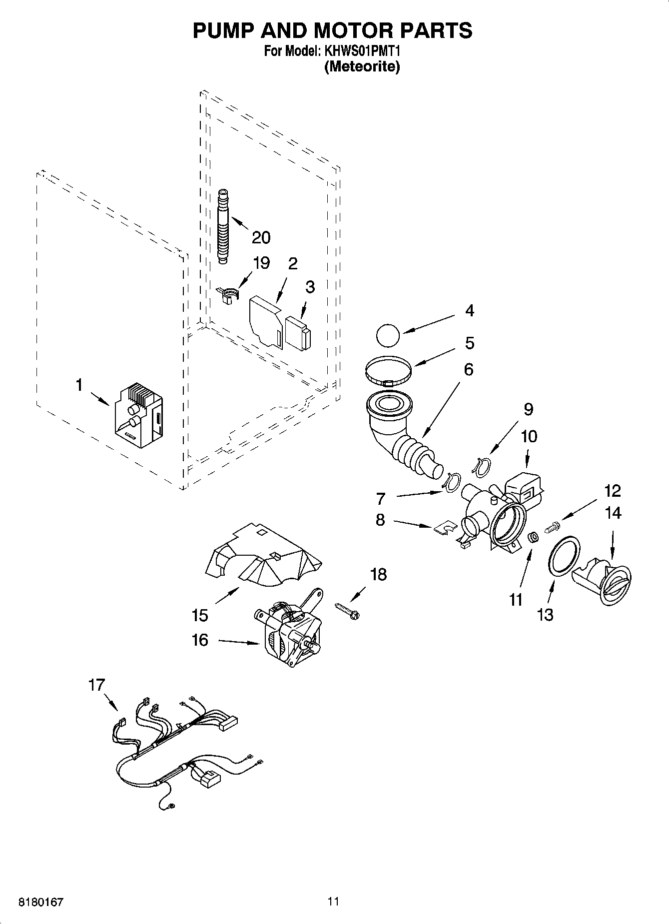 06 - PUMP AND MOTOR PARTS OPTIONAL PARTS (NOT INCLUDED)
