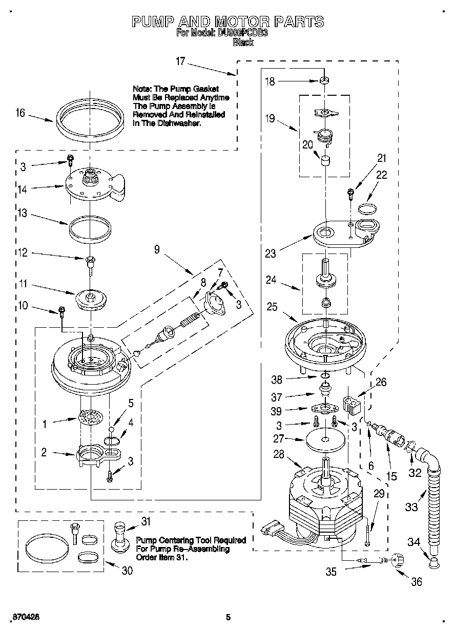 04 - PUMP AND MOTOR