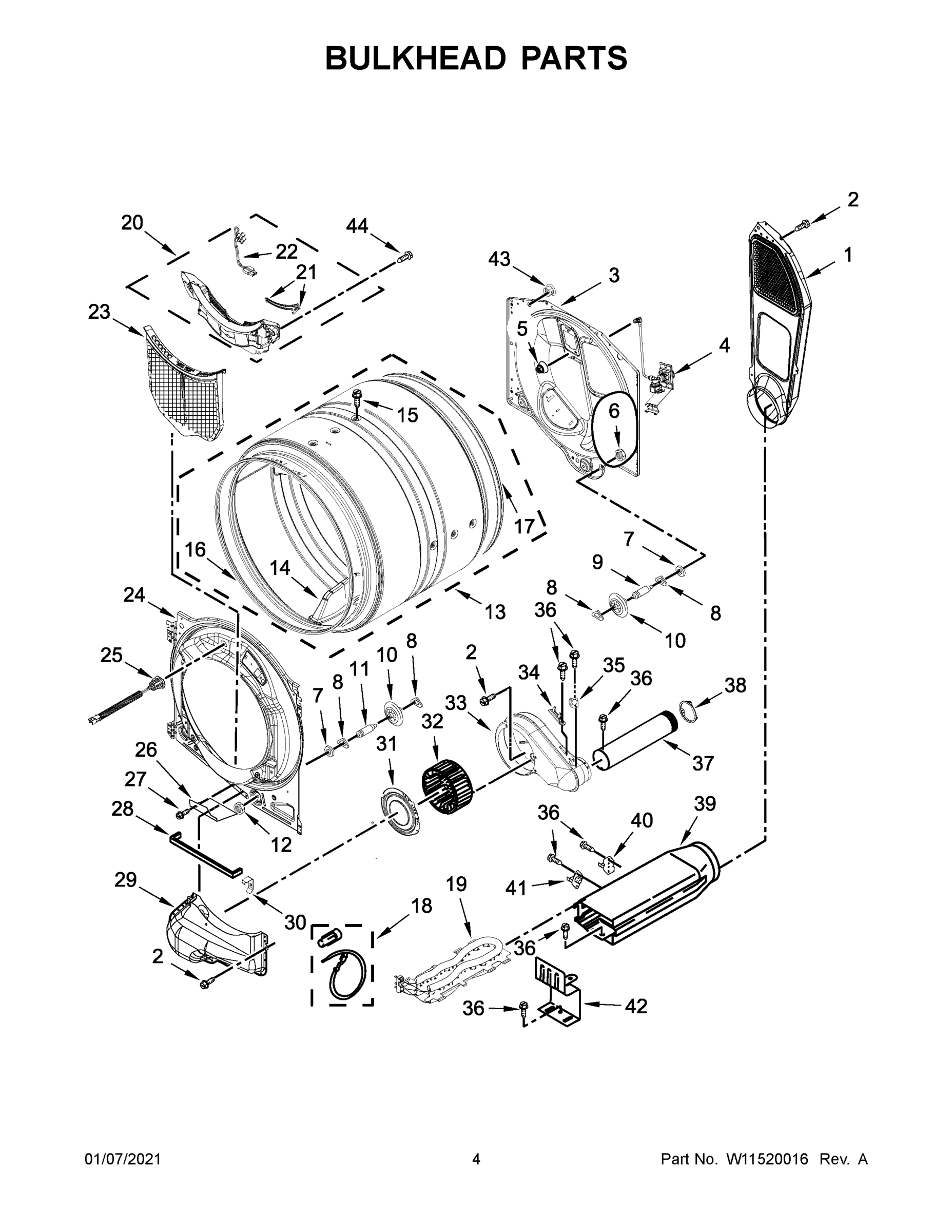 03 - BULKHEAD PARTS