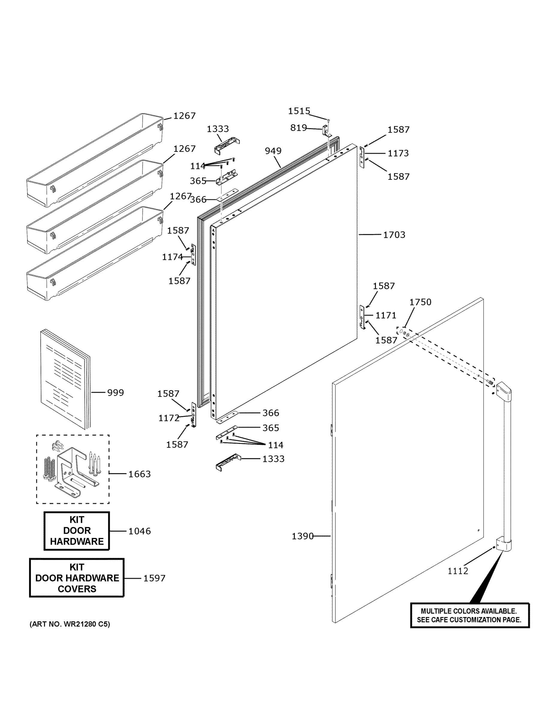 REFRIGERATOR DOOR