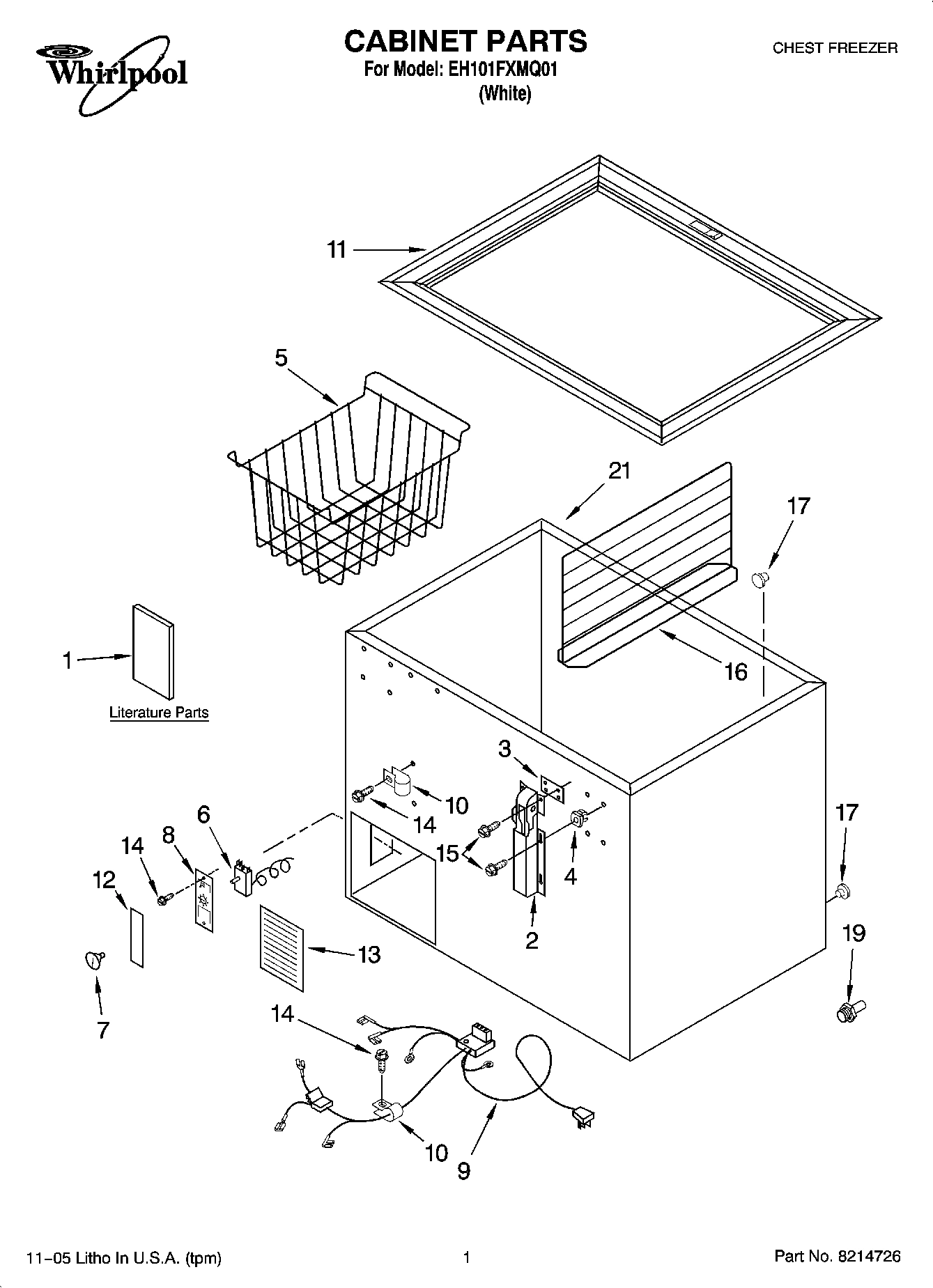 01 - CABINET PARTS