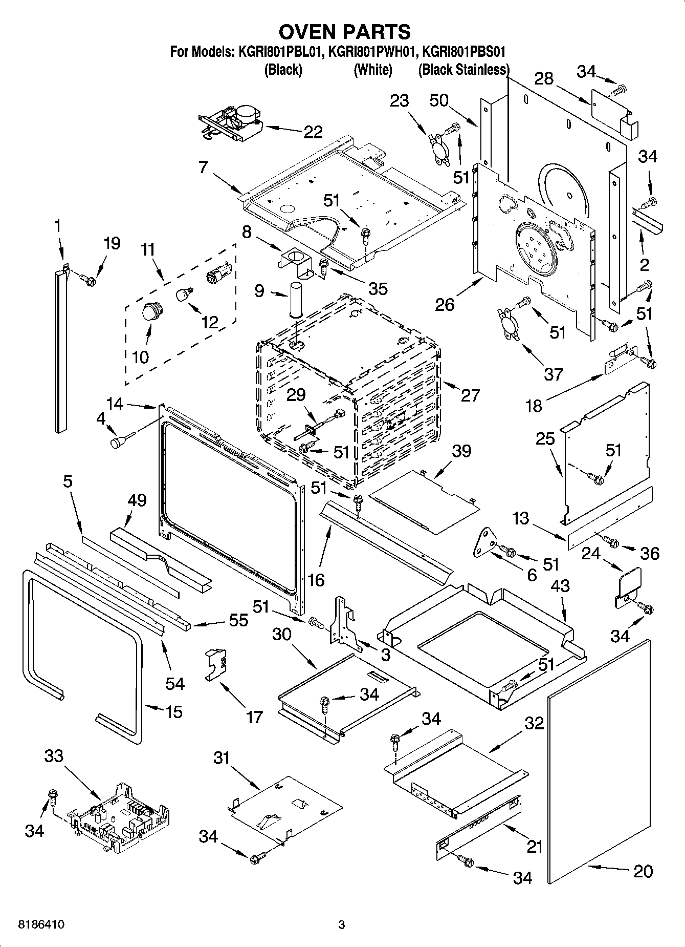 03 - OVEN PARTS