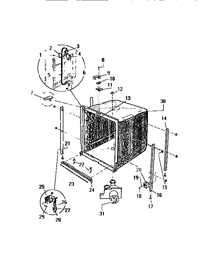 07 - OUTER TUB COMPONENTS