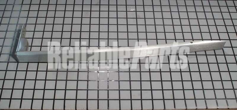 Genuine Whirlpool Refrigerator Freezer Door Handle - Stainless Steel, OEM Part # W10837029