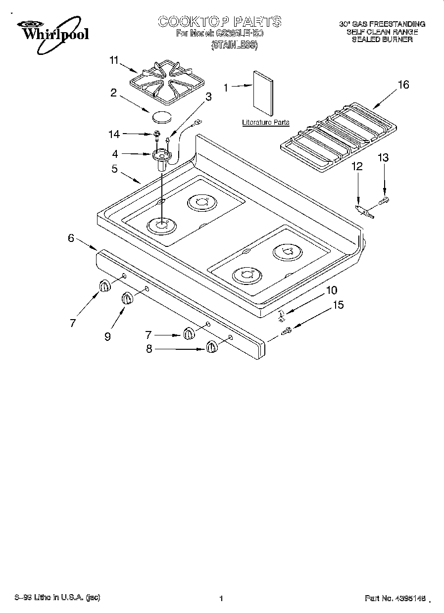 01 - COOKTOP, LITERATURE