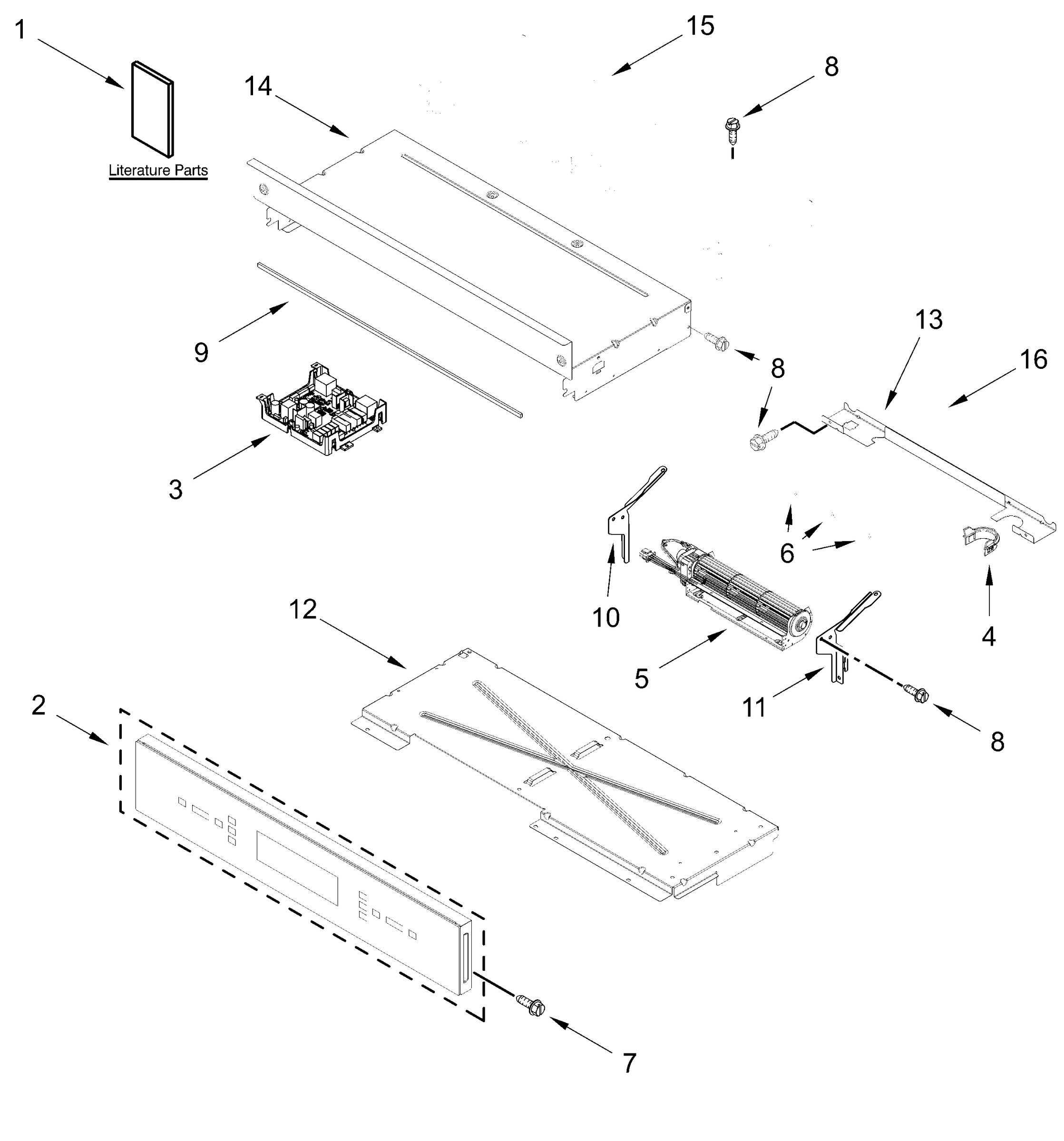 CONTROL PANEL PARTS
