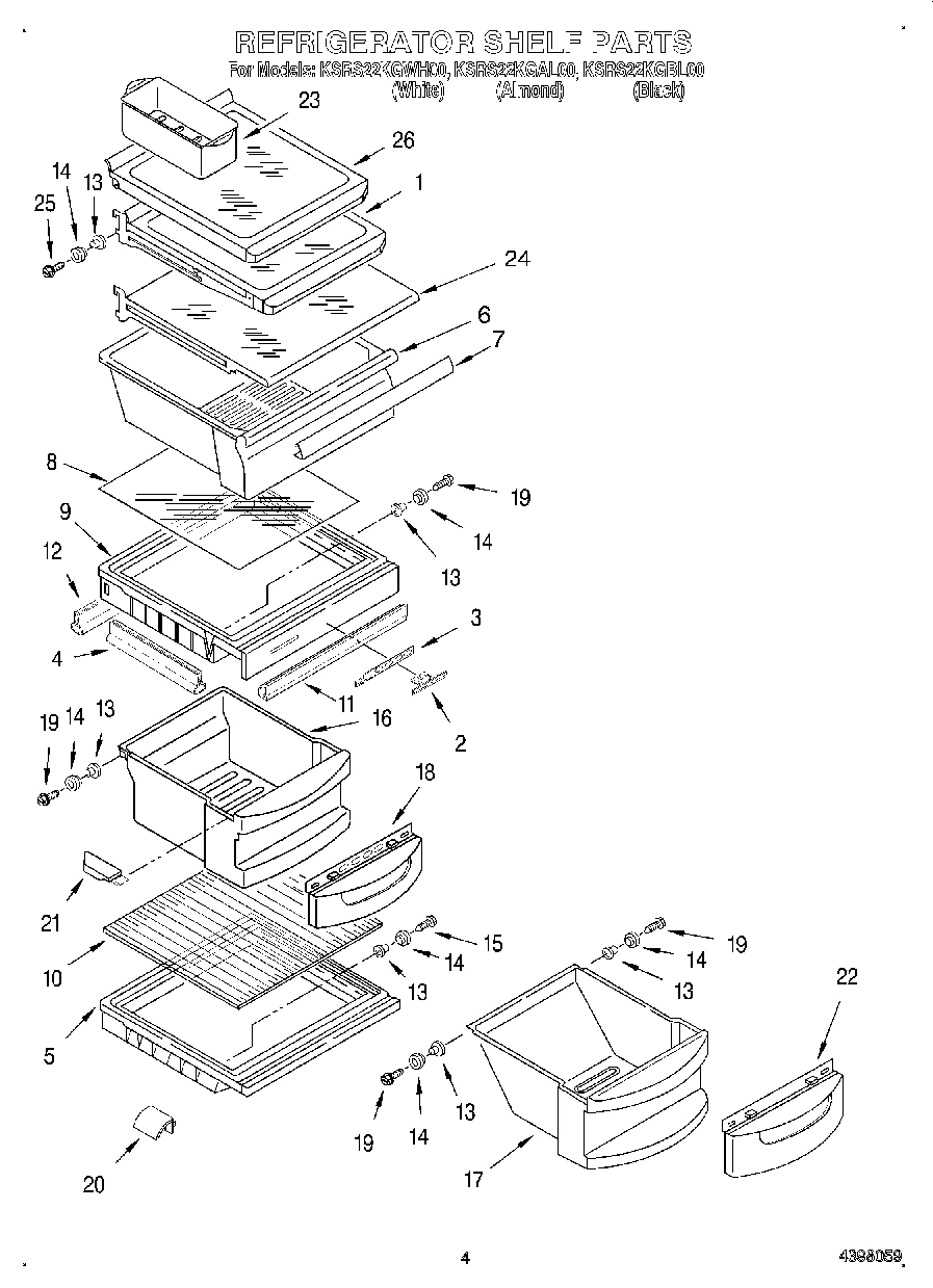 03 - REFRIGERATOR SHELF