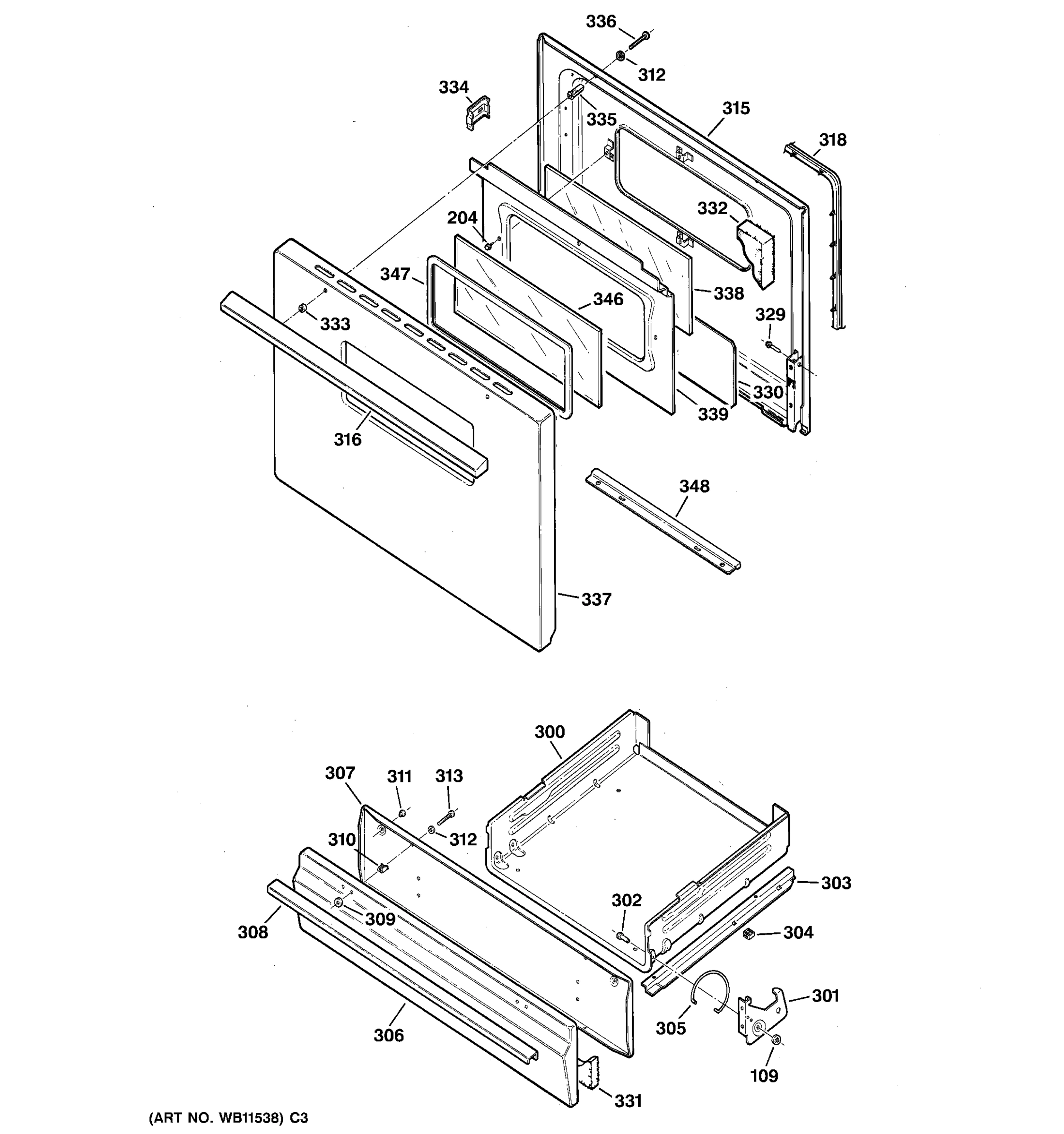 DOOR & DRAWER PARTS