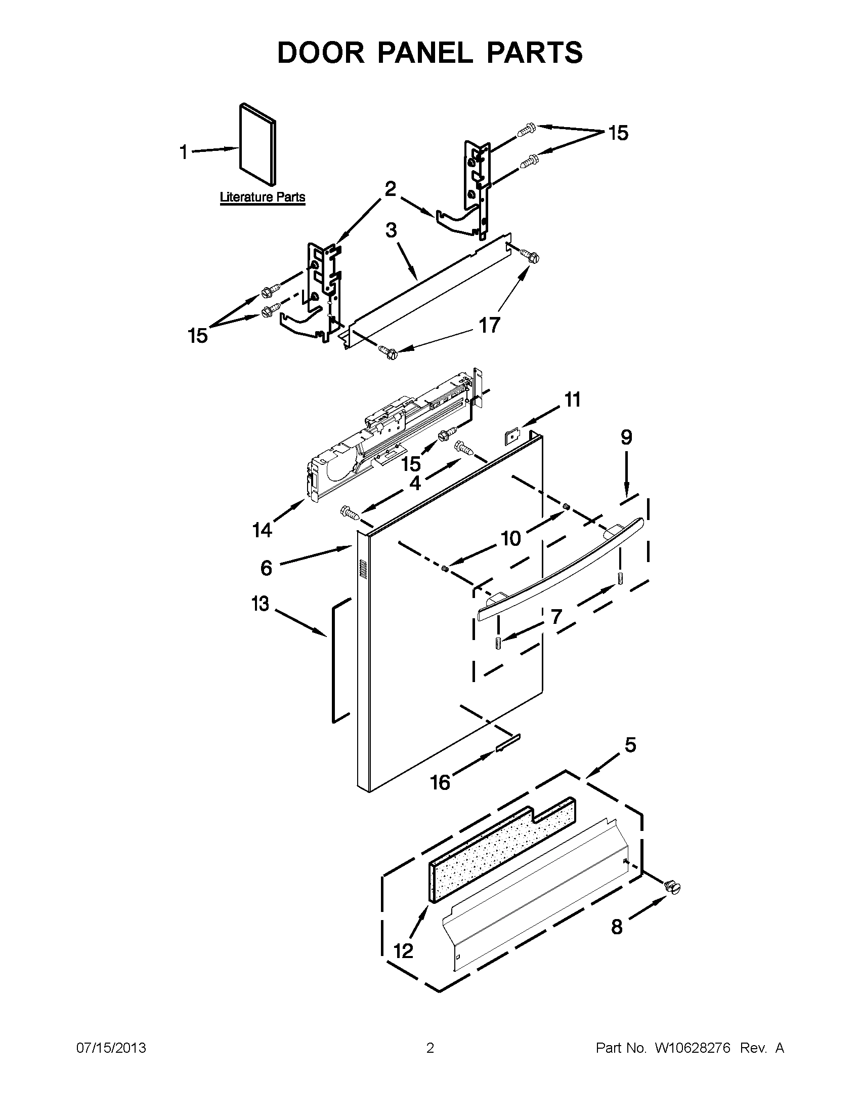 01 - DOOR PANEL PARTS