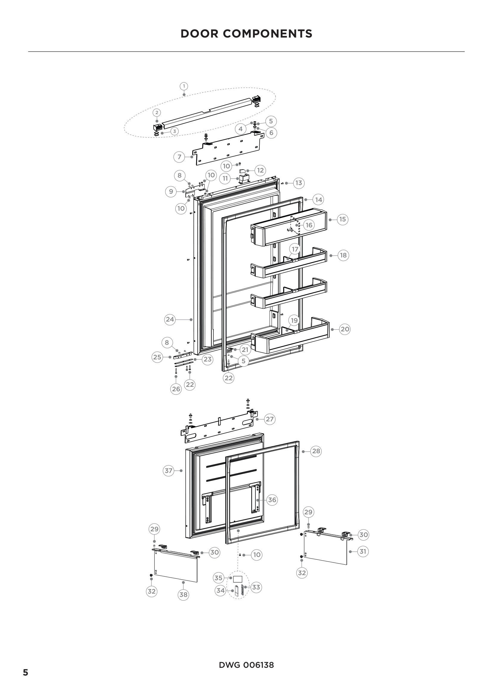 DOOR COMPONENTS