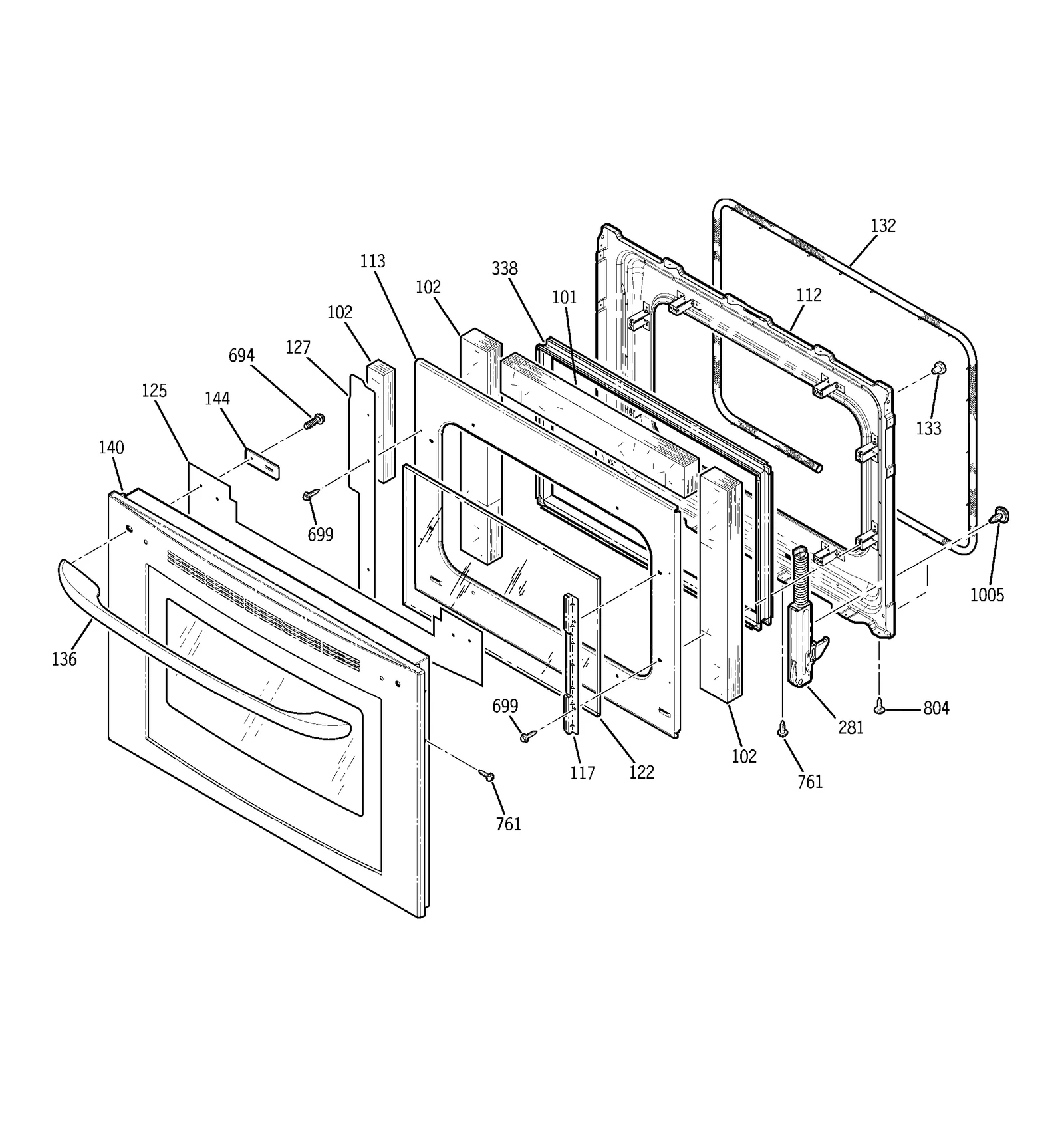 STAINLESS STEEL DOOR