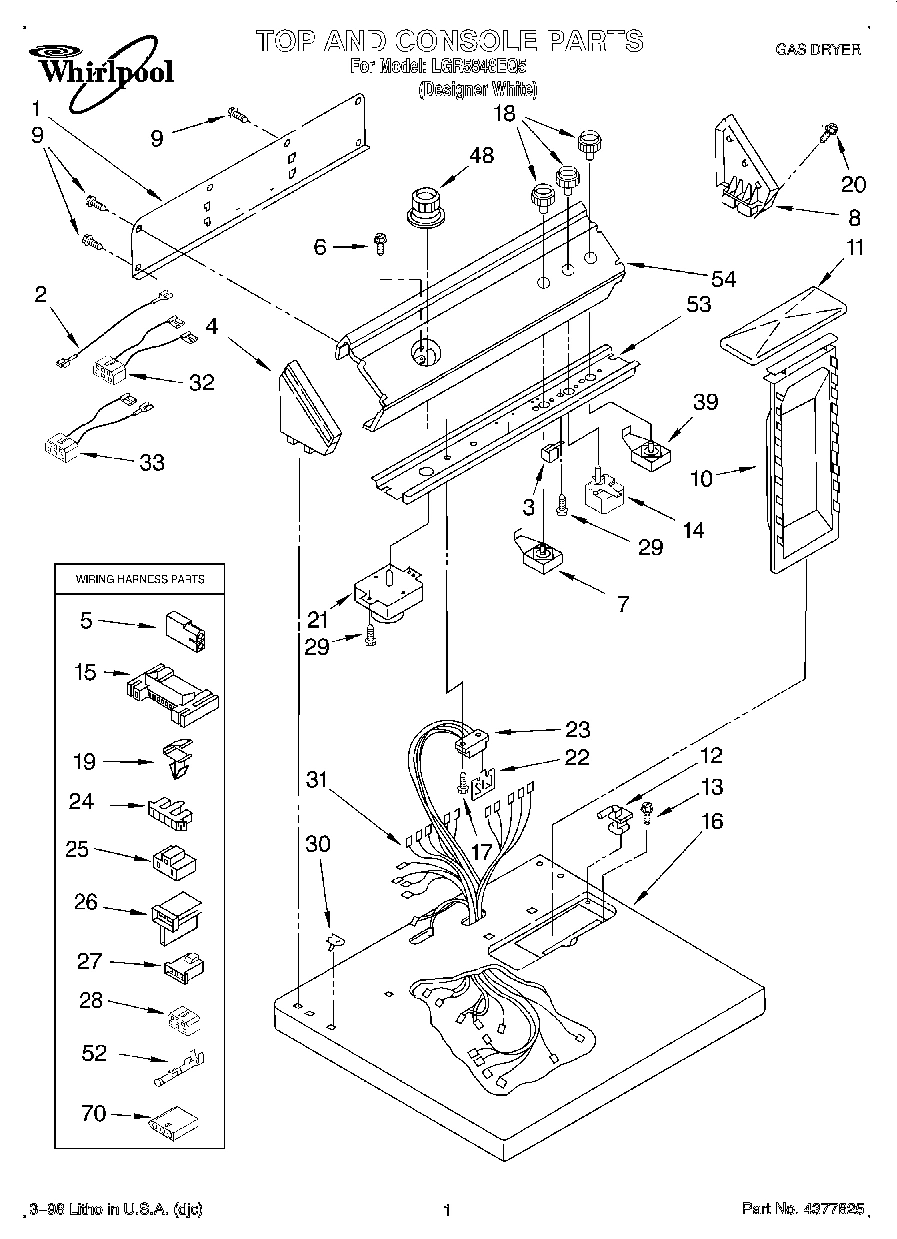 01 - TOP AND CONSOLE, LIT/OPTIONAL