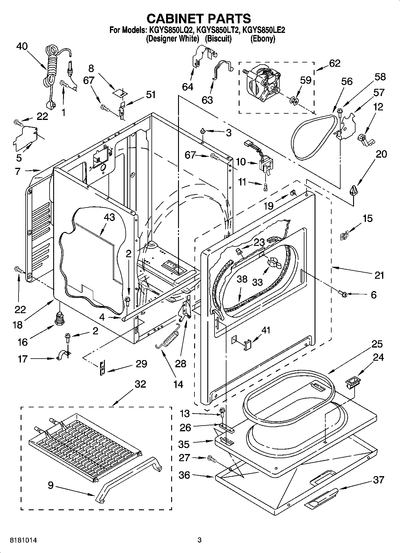 02 - CABINET PARTS