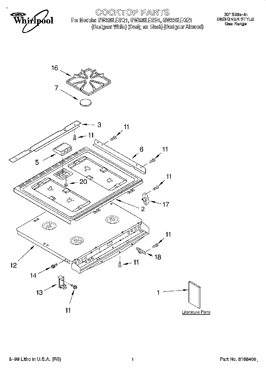 01 - COOKTOP, LITERATURE