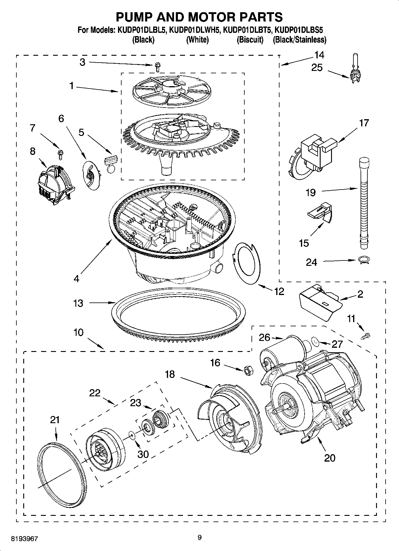 08 - PUMP AND MOTOR PARTS