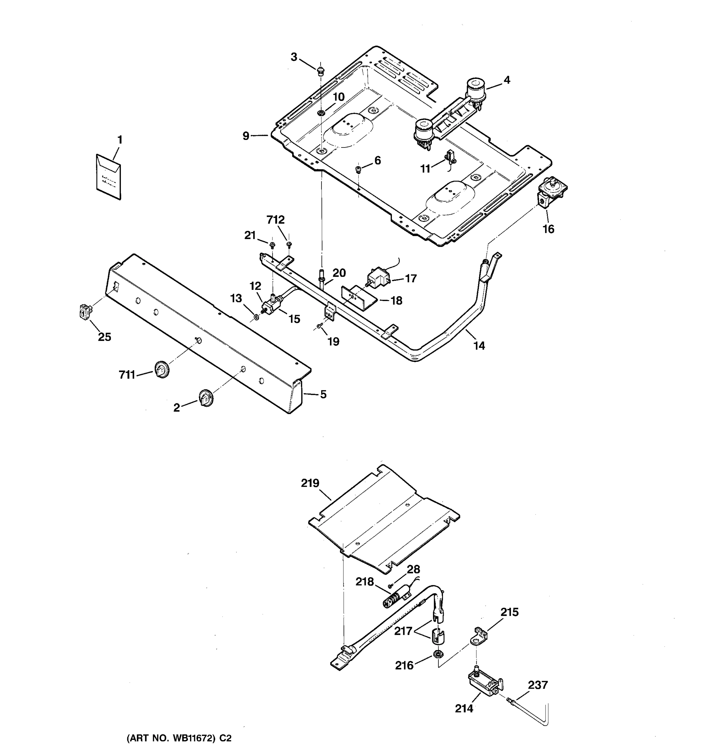 BURNER & GAS PARTS