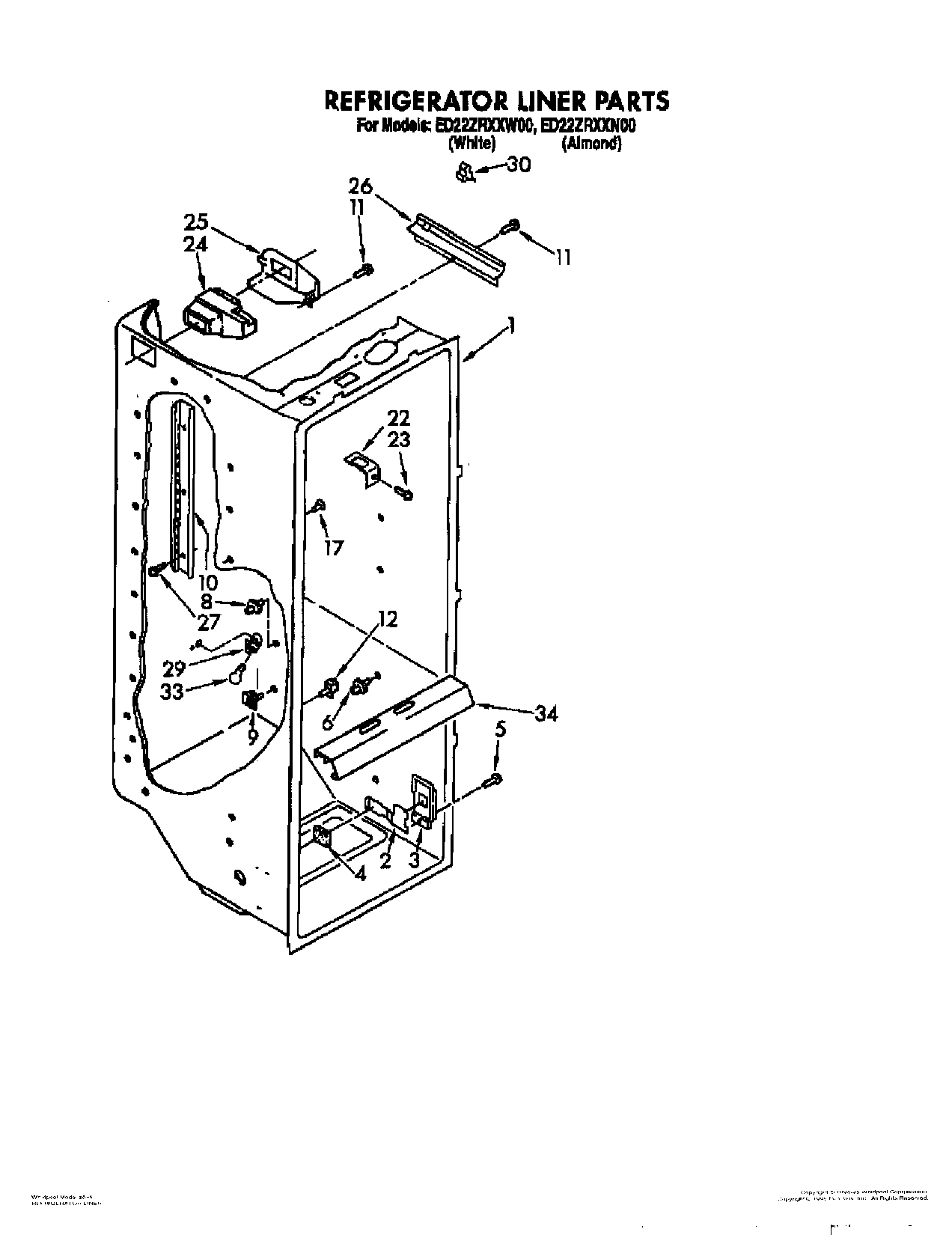 03 - REFRIGERATOR LINER