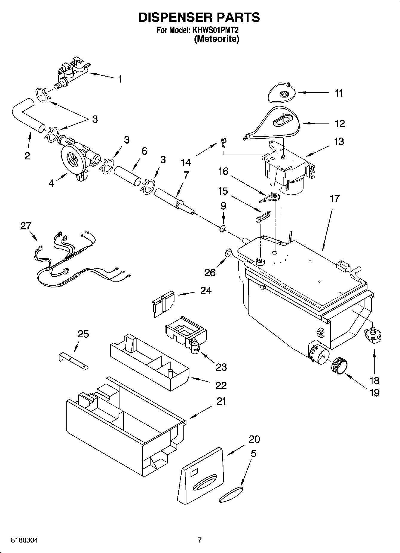 04 - DISPENSER PARTS