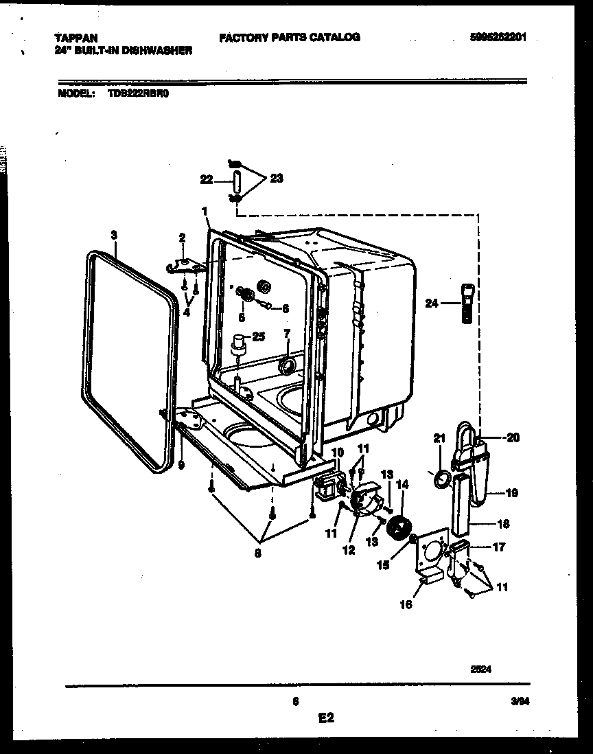 05 - TUB AND FRAME PARTS
