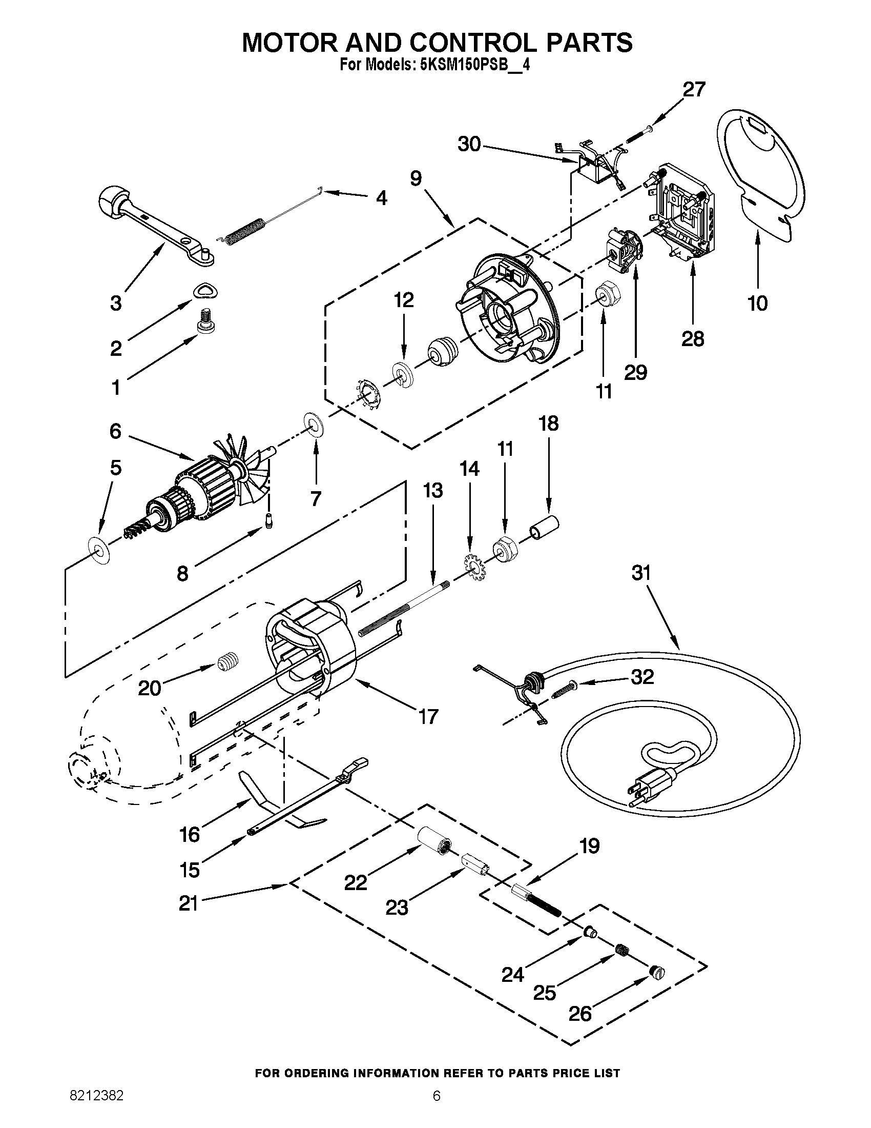 03 - MOTOR AND CONTROL PARTS