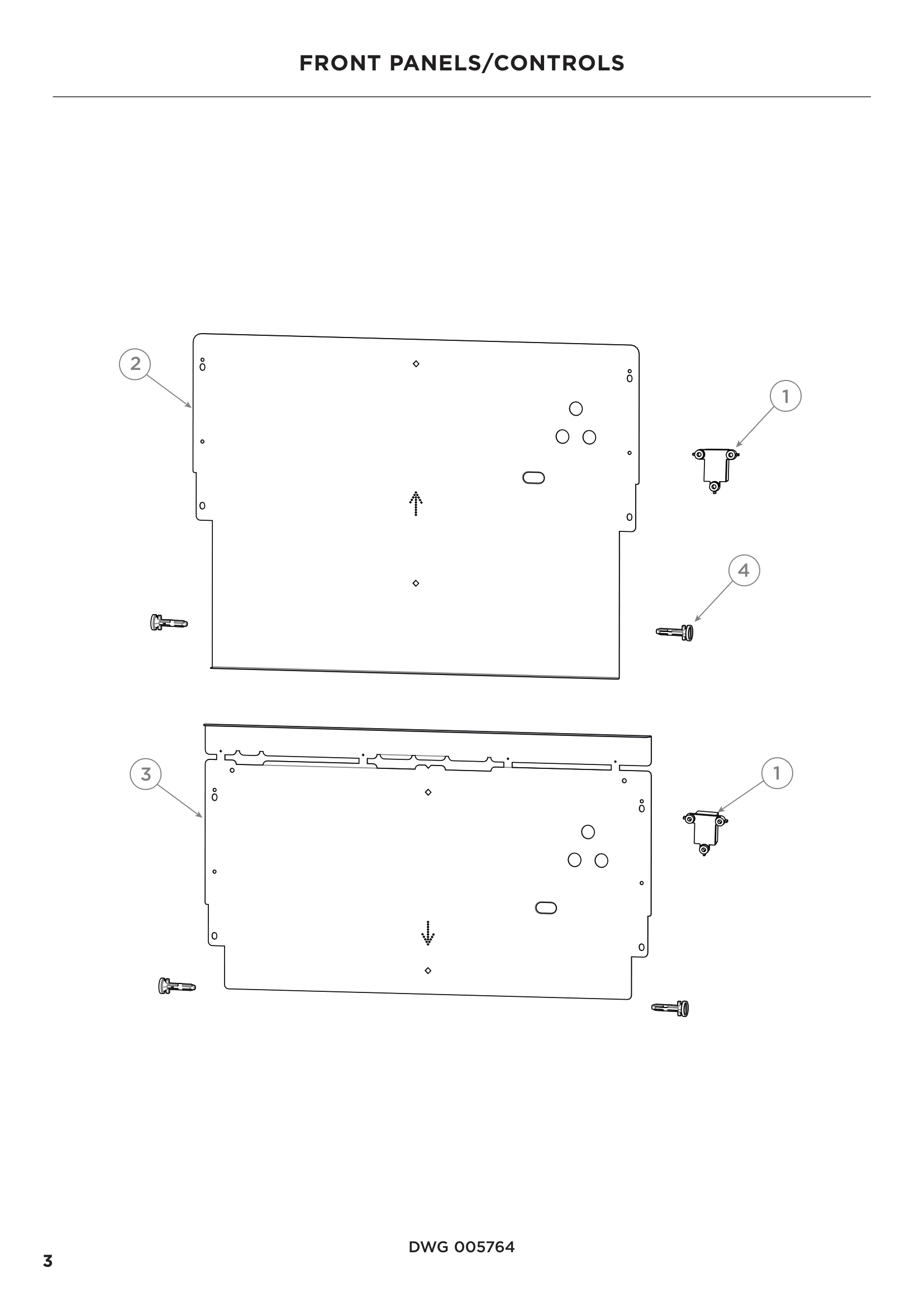 FRONT PANELS/CONTROLS