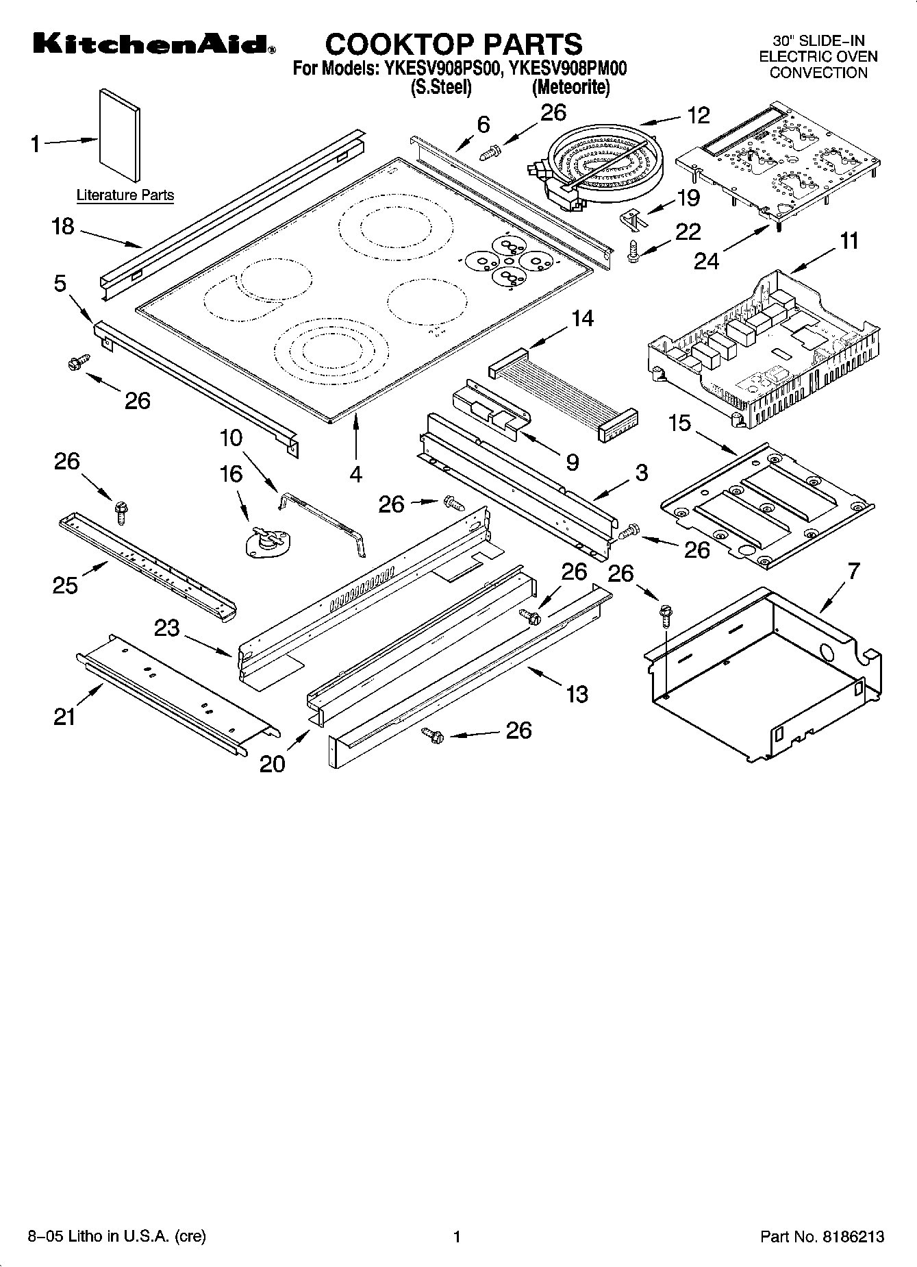 01 - COOKTOP PARTS
