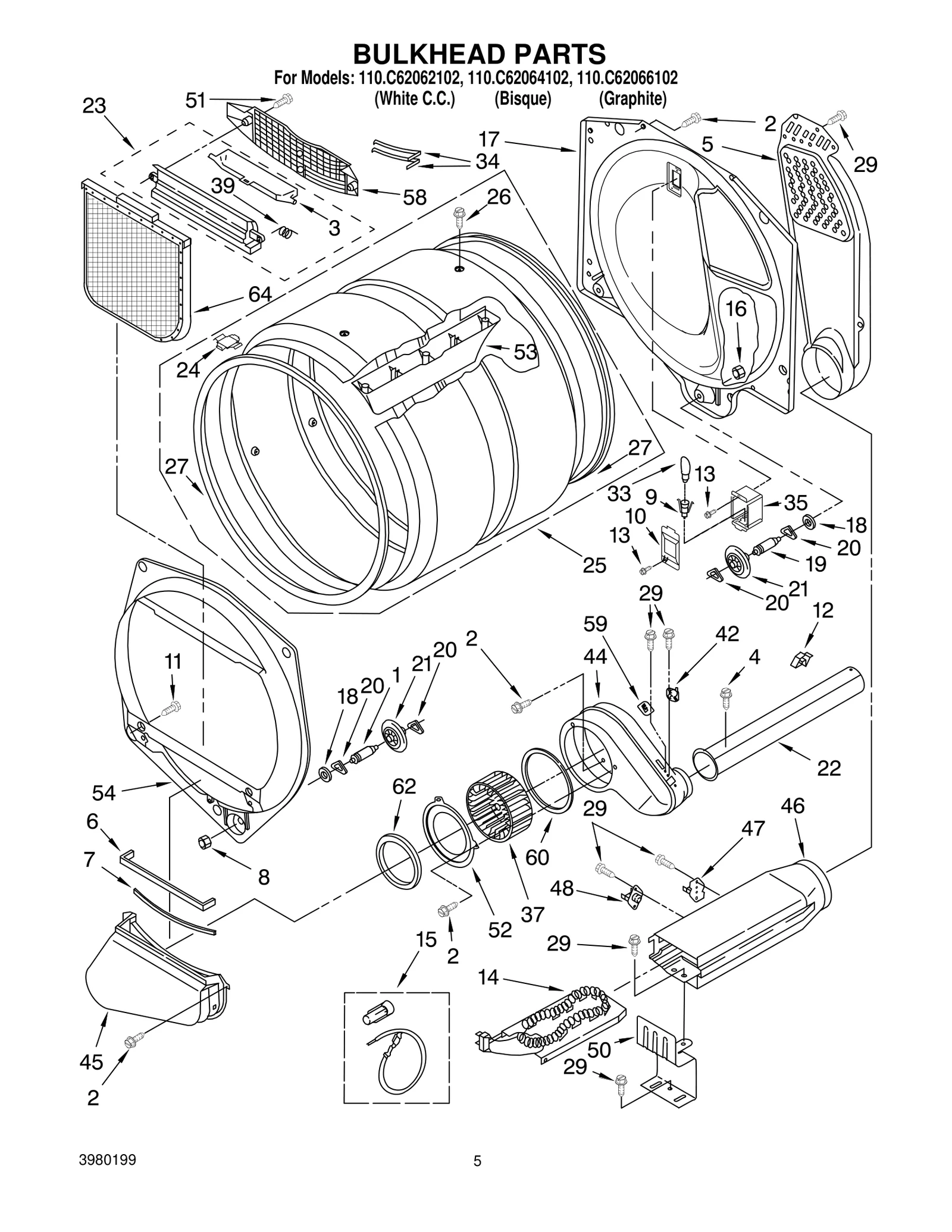 BULKHEAD PARTS