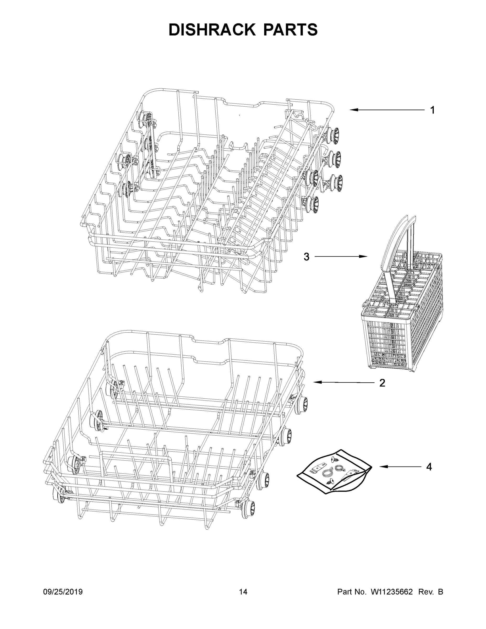 08 - DISHRACK PARTS