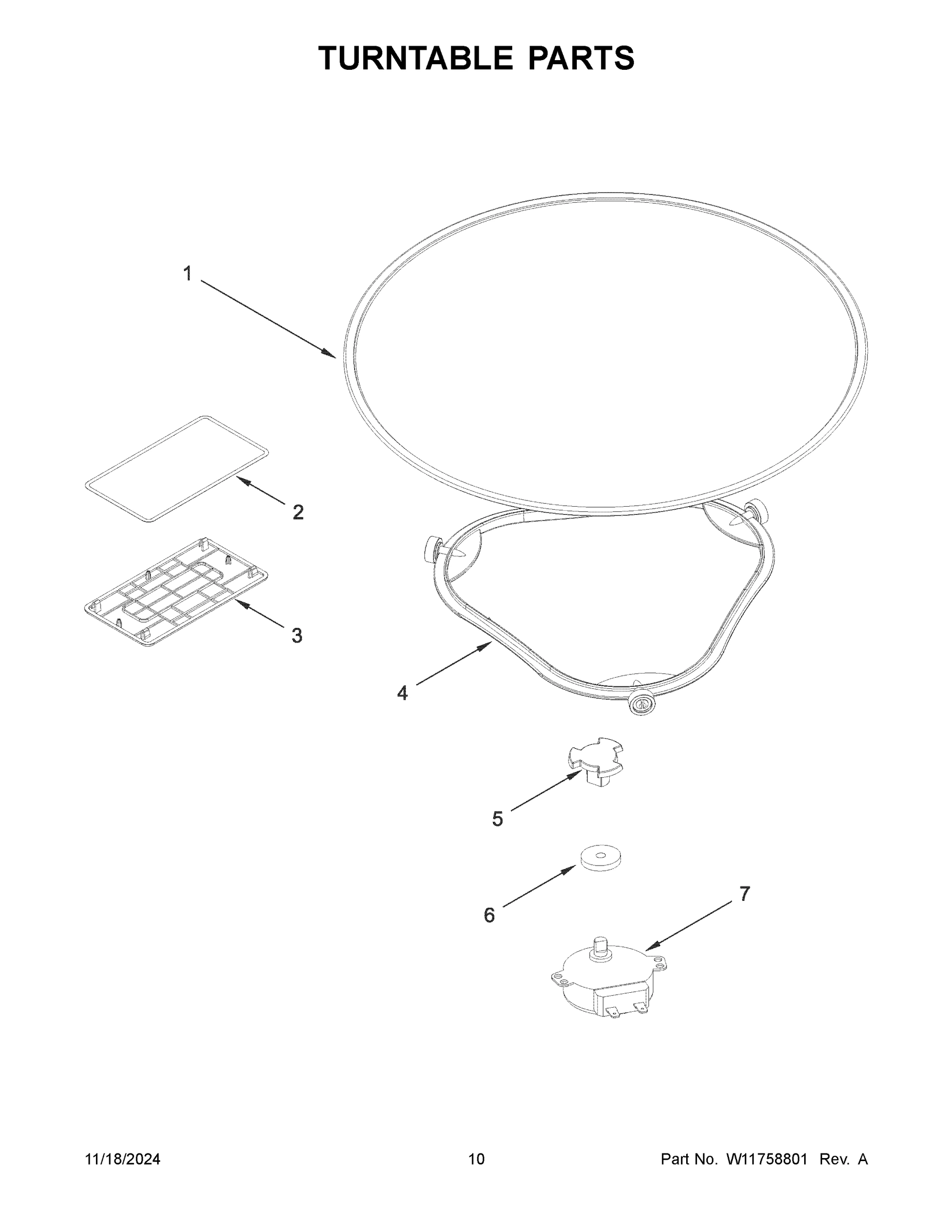 06 - TURNTABLE PARTS
